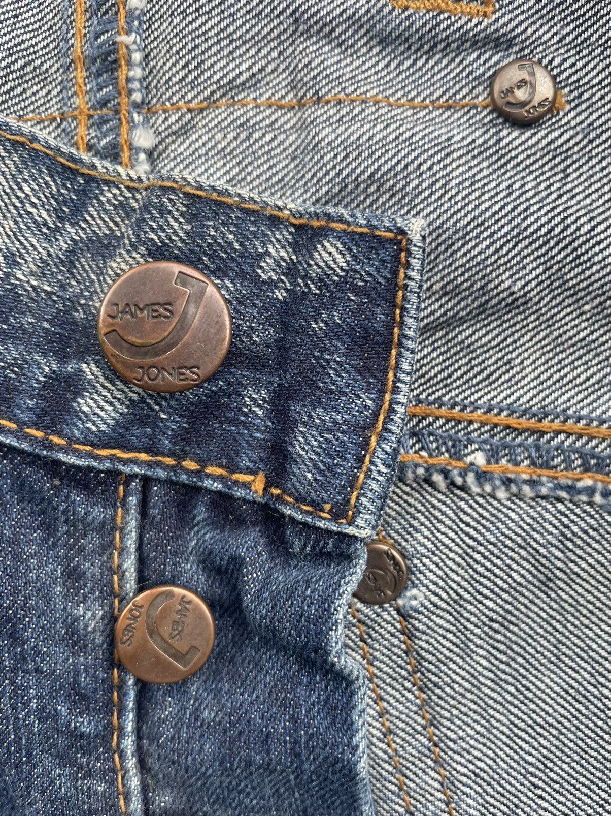Japanese Brand James Jones Euro Denim Size US 33 - 19 Thumbnail