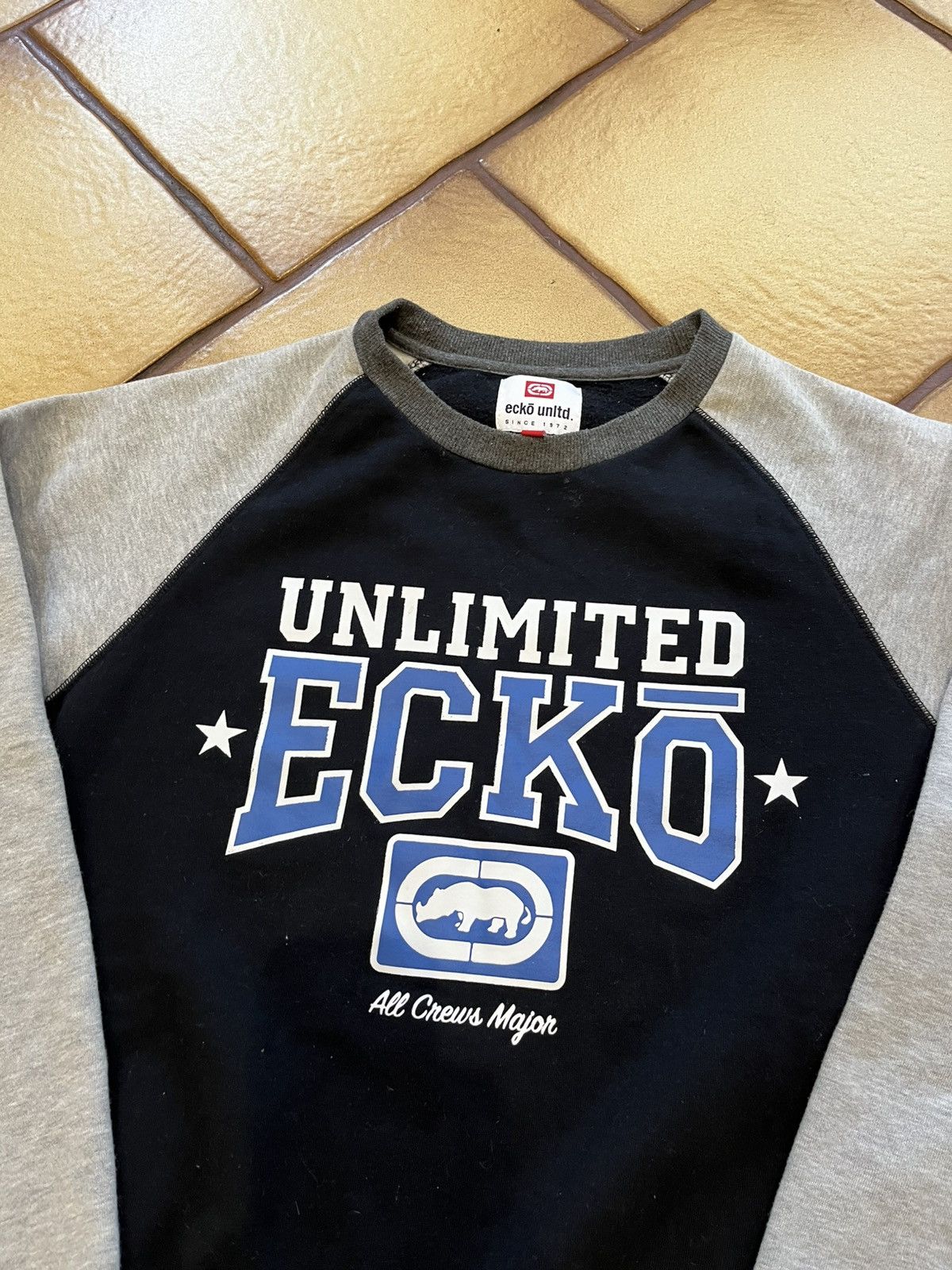 Ecko Unltd. × Fubu Ecko Unltd. Creweck Y2K Size US M / EU 48-50 / 2 - 2 Thumbnail