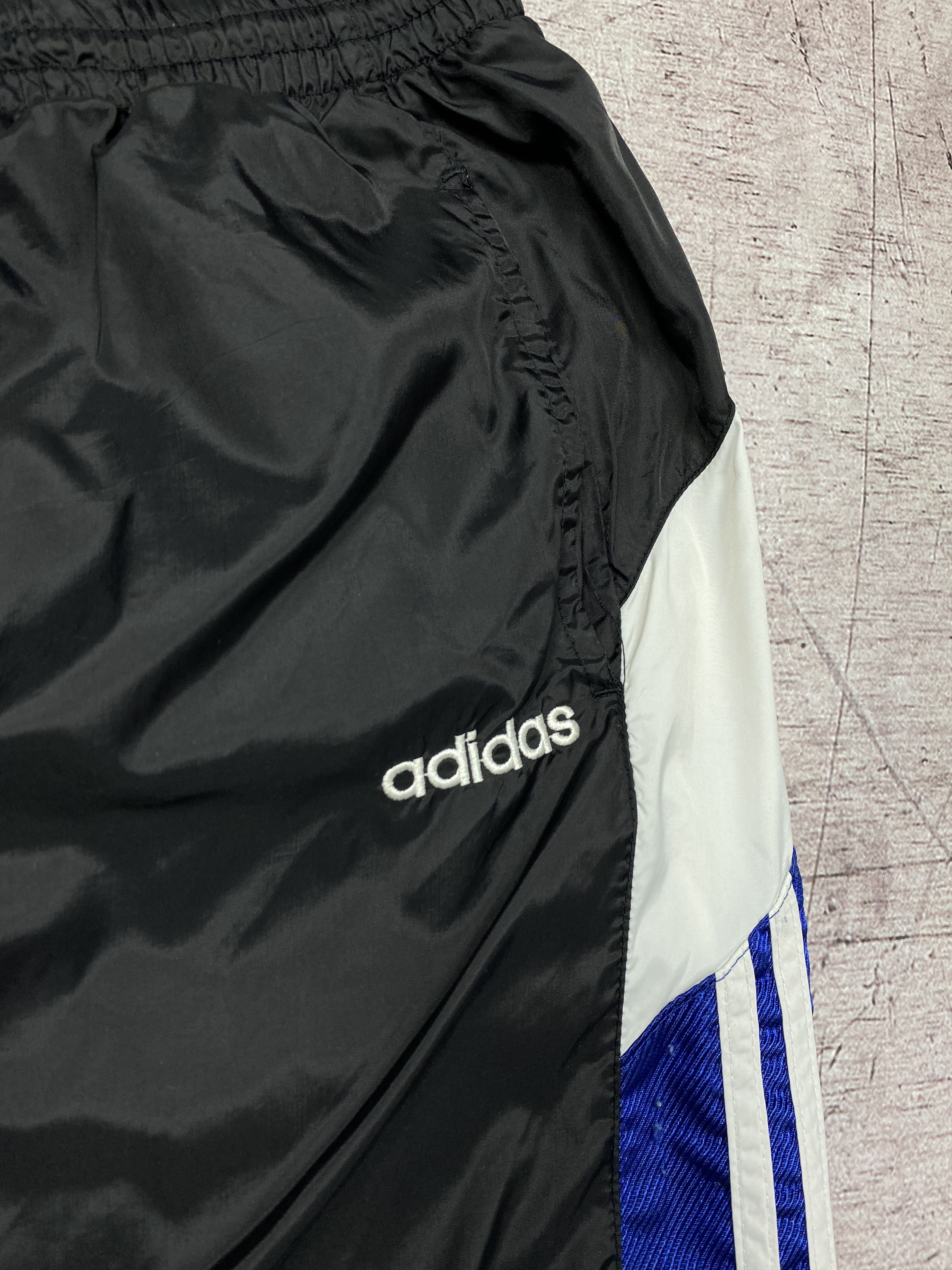 Adidas × Vintage Adidas Vintage Mens Nylon Parachute Track Pants Size US 36 / EU 52 - 3 Thumbnail