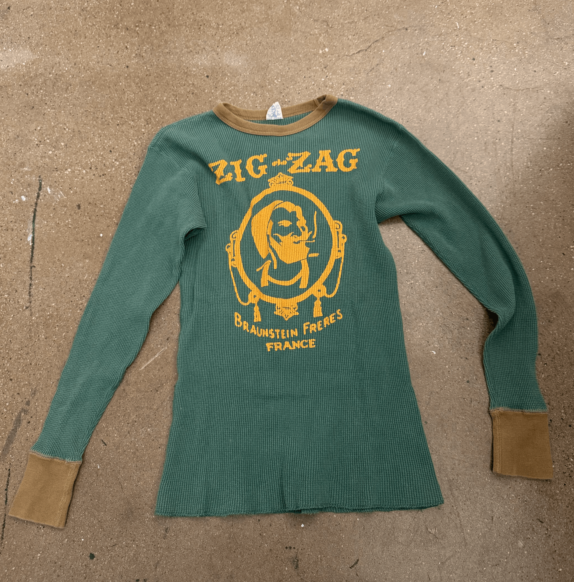 Other Bootleggers Green Thermal Zig Zag Logo Size US M / EU 48-50 / 2 - 1 Thumbnail