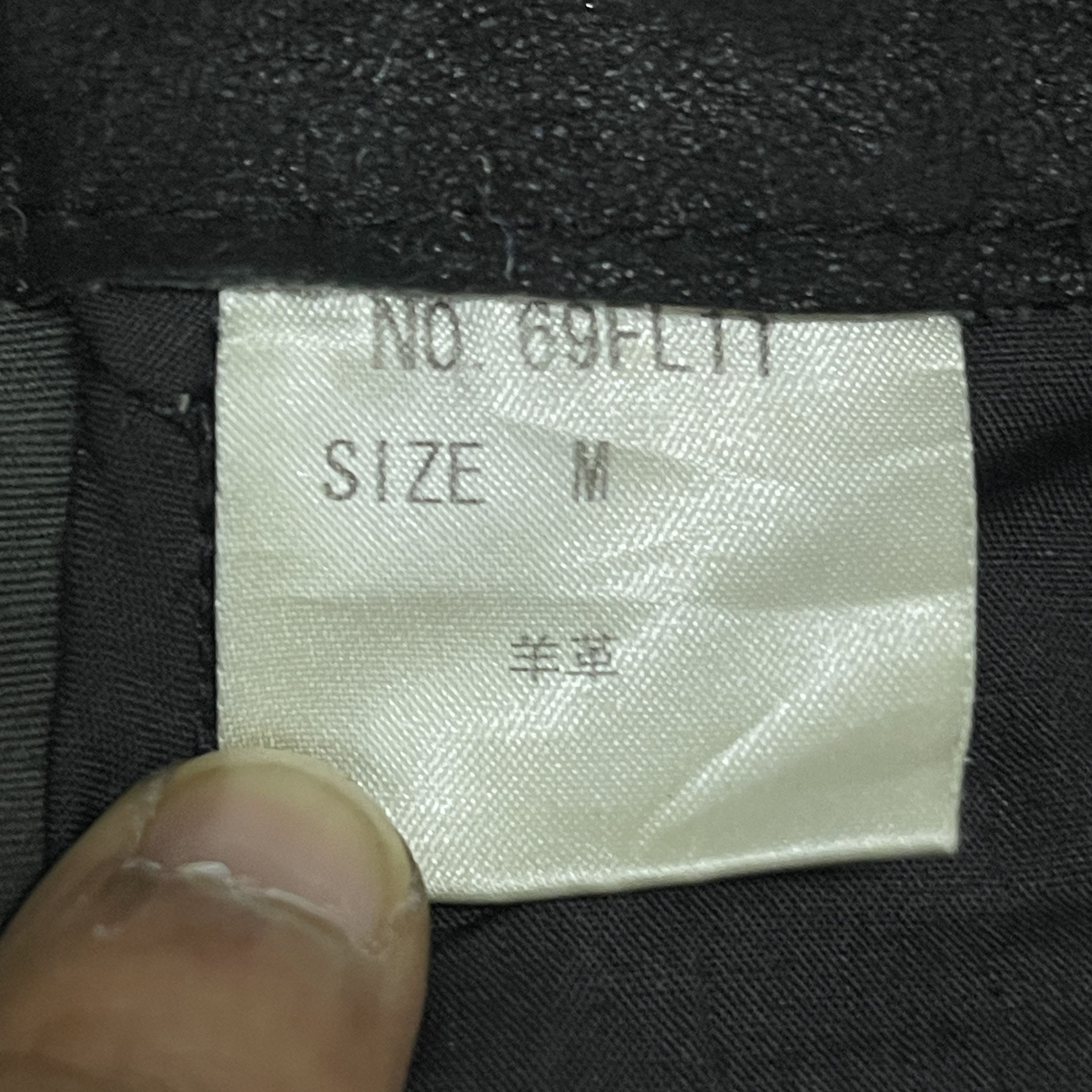 Bajra Vintage Bajra Japanese Sheepskin Seditionaries Leather Pants Size US 27 - 14 Thumbnail