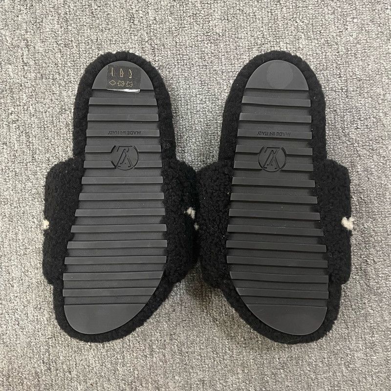 Louis Vuitton Louis Vuitton Comfort Slide Sandals in Black - Size US 6 / EU 39 - 6 Thumbnail
