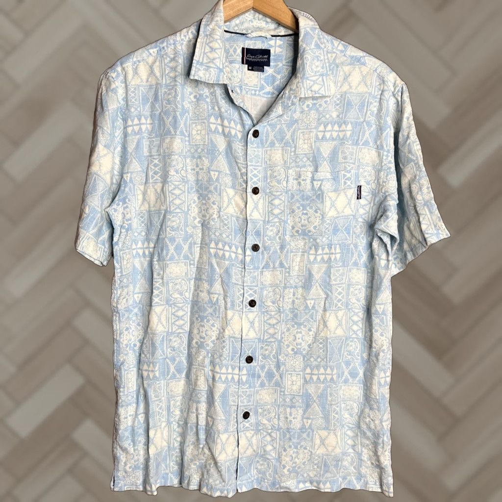 O'Neill VINTAGE O'Neill Hawaiian Shirt M Short Sleeve Button-Down Relaxed Fit Blue EUC Size US M / EU 48-50 / 2 - 1 Thumbnail