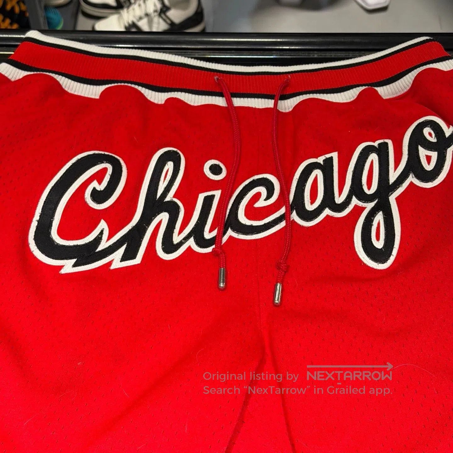 Just Don Mitchell&Ness JustDon Bulls Basketball Shorts. Size US 26 / EU 42 - 5 Thumbnail