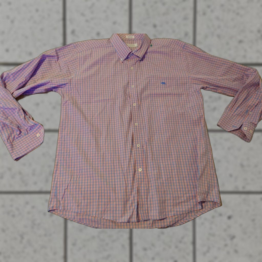 Vintage ONWARD RESERVE Dress Shirt 2XL Pink Cotton Button-Up Long Sleeve Mens Women? (Gender not specified) Size 48R - 1 Thumbnail