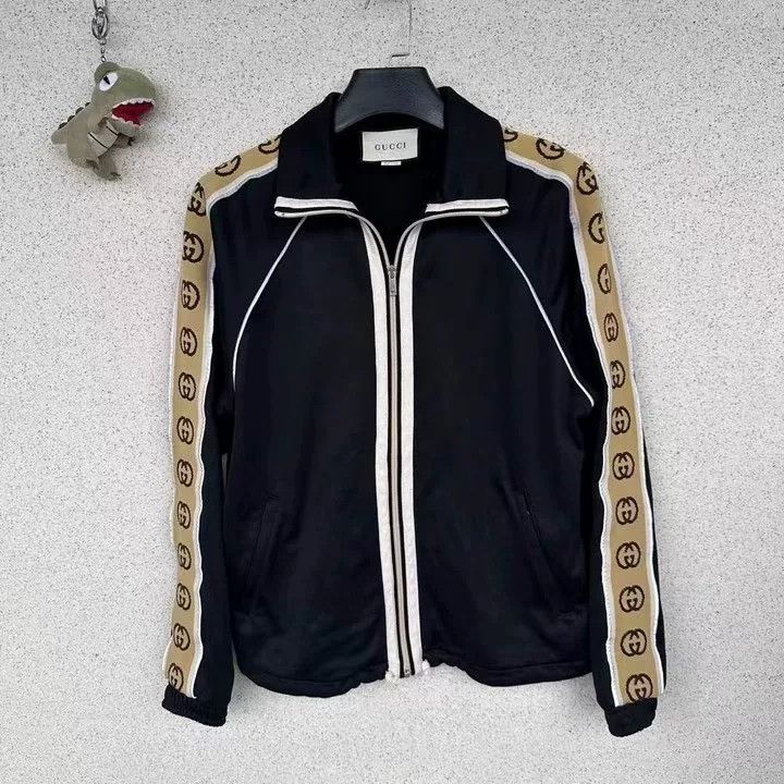 Gucci Gucci Logo Tape Jacket Size US M / EU 48-50 / 2 - 1 Thumbnail