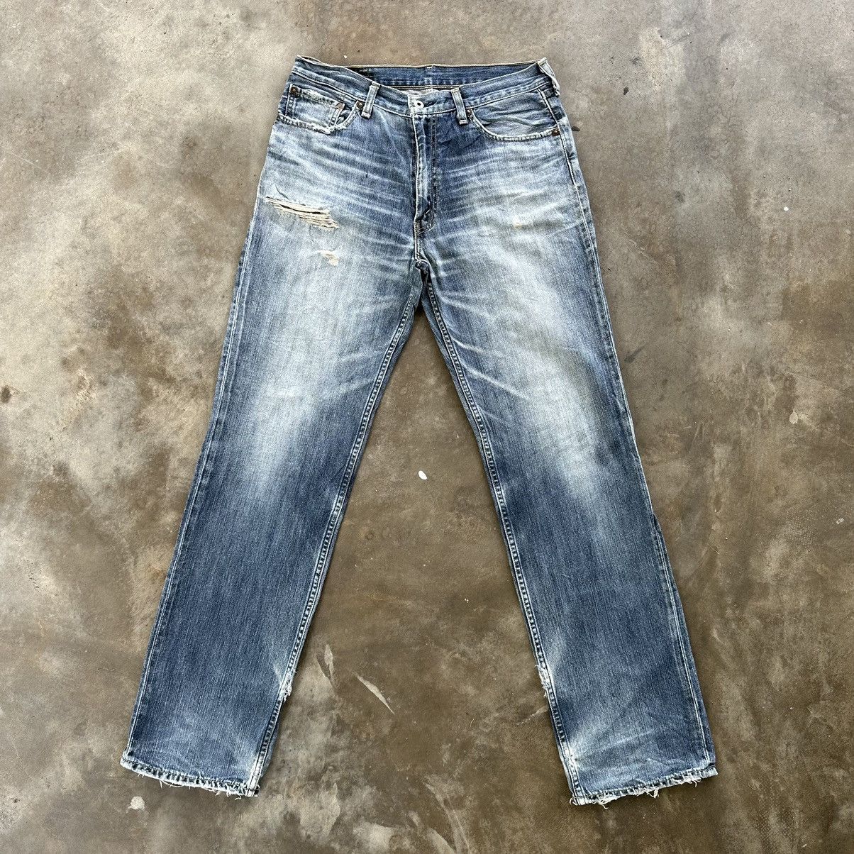 Levi's W33💥Vintage Levi’s Faded Sicks Jean Distressed Denim Pant Size US 33 - 1 Thumbnail