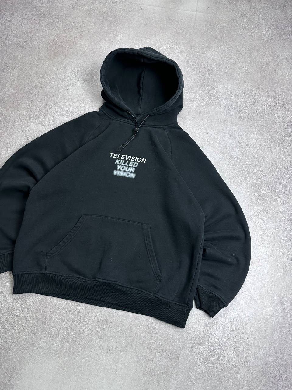 Vintage Vintage Television Killed Your Vision Boxy Hoodie Y2K L Size US L / EU 52-54 / 3 - 2 Thumbnail