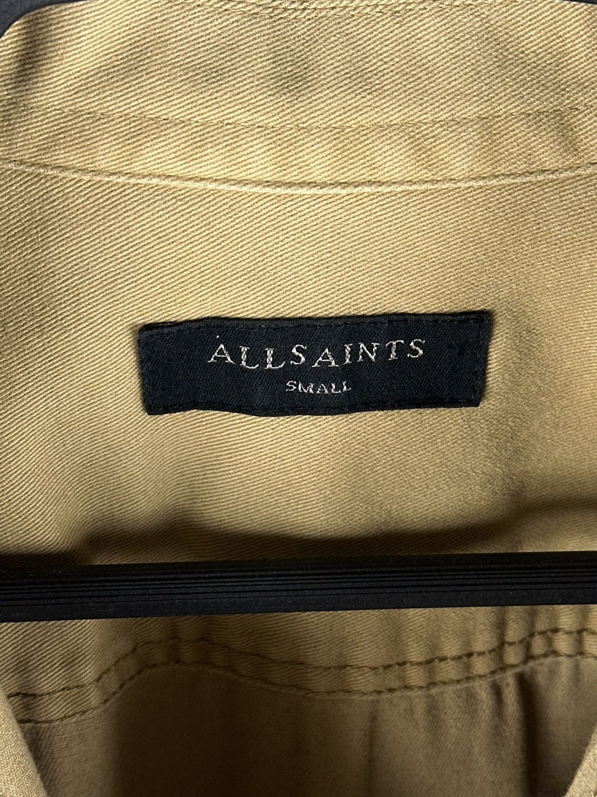 Allsaints Allsaints Encamp Distressed Heavy Shirt L/S Jacket Overshirt Size US S / EU 44-46 / 1 - 5 Thumbnail