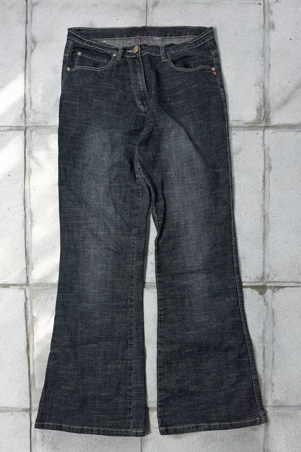 Vintage Vintage avant garde denim flared jeans if6was9 hysteric 00s Size US 32 / EU 48 - 1 Thumbnail