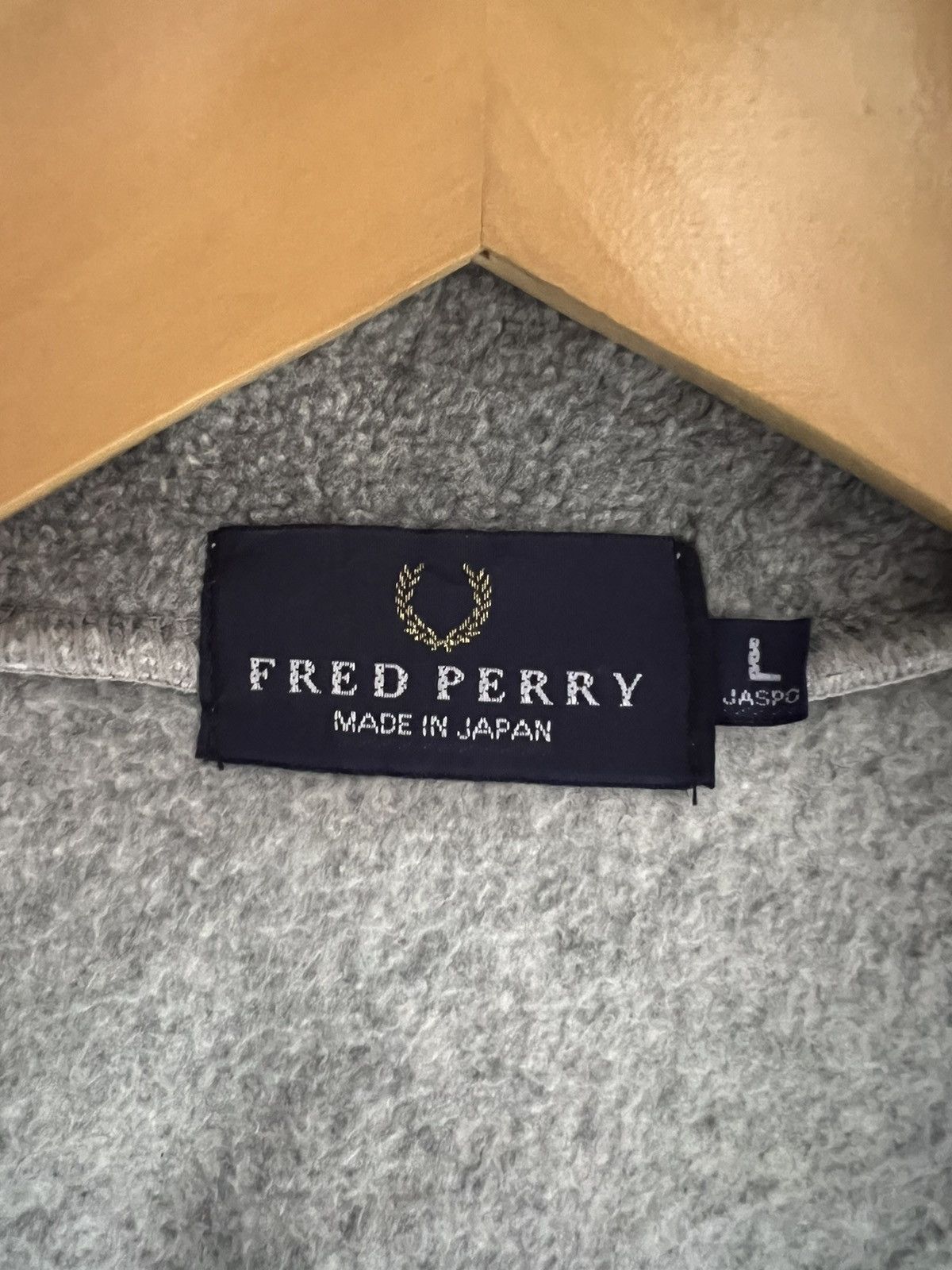 Fred Perry 🔥Made in Japan Fred Perry Zipper Fleece Jacket Size US L / EU 52-54 / 3 - 15 Thumbnail