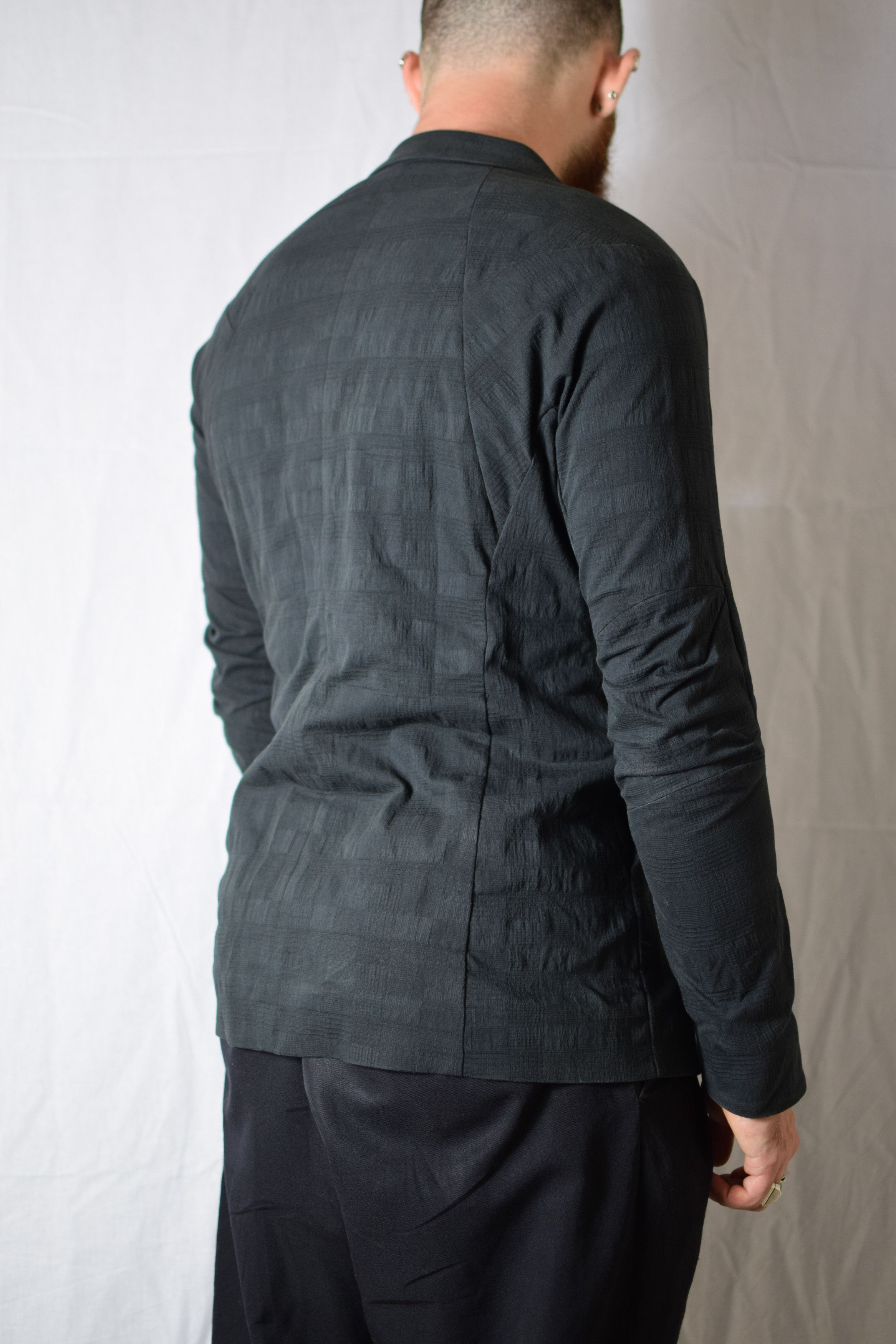 Devoa Devoa SS19 Crazy Jacquard Blazer - JKK-DCJ Size 46R - 6 Thumbnail