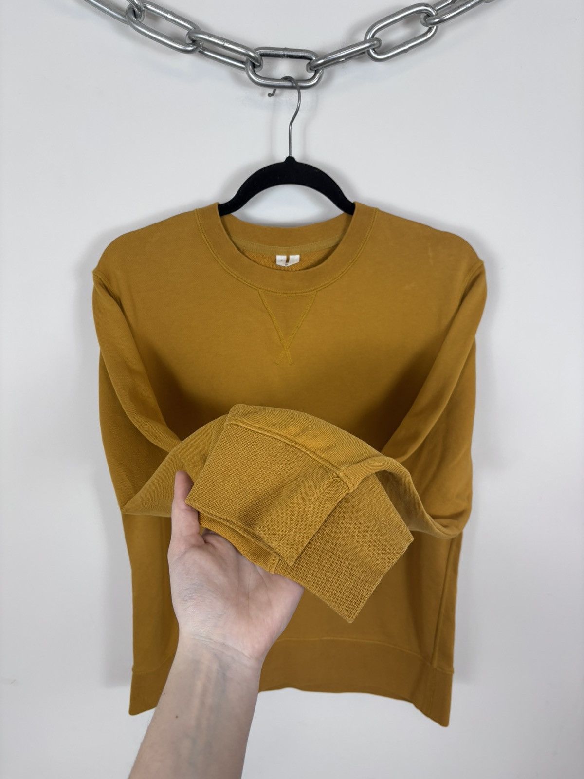 Arket Arket Men’s Mustard Orange 2014 Sweatshirt Crewneck Size US S / EU 44-46 / 1 - 8 Thumbnail