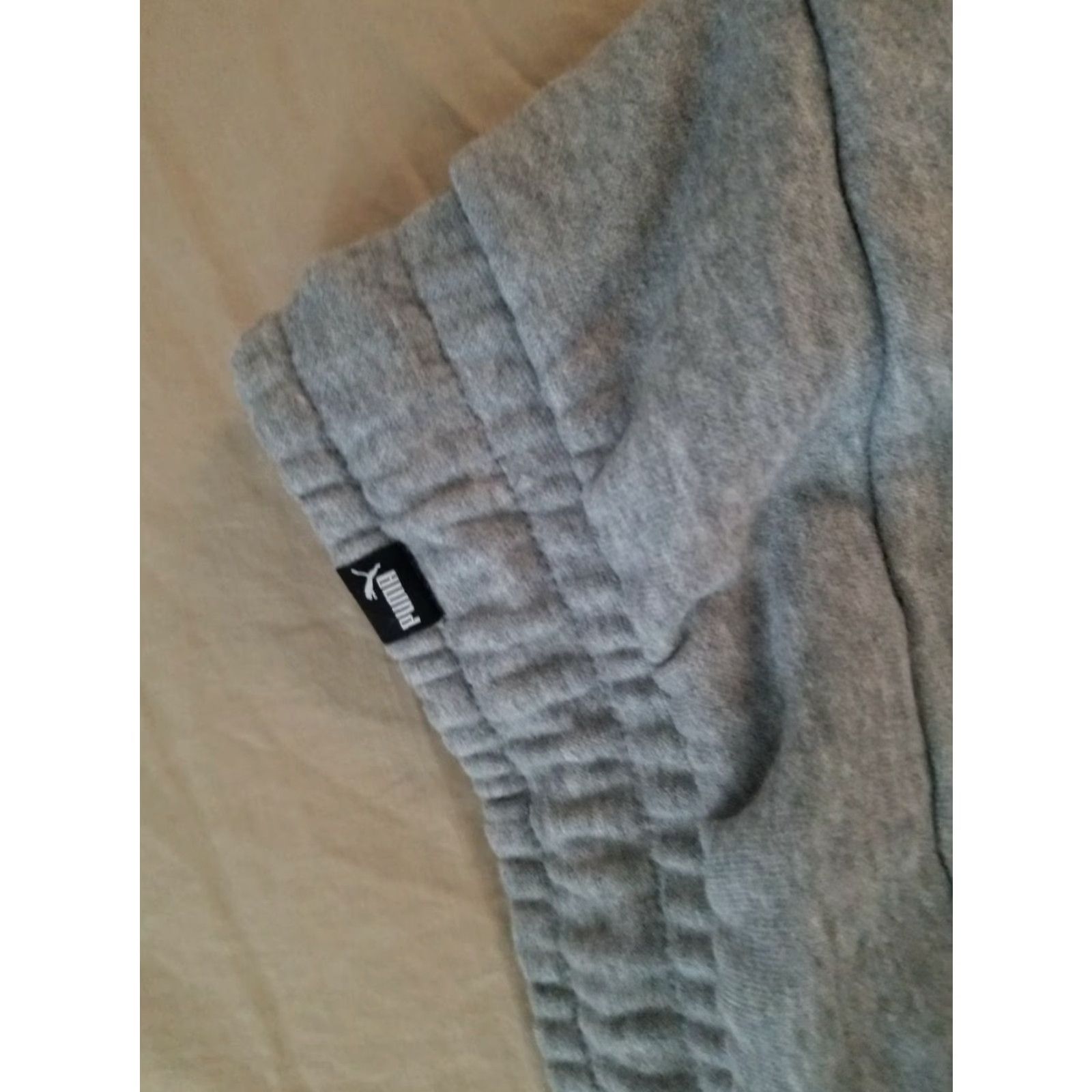 Puma PUMA Mens Athletic Jogger Pants XL Gray Athletic Gym Workout Regular Size Pants Mens XL Gray Jogger Size US 36 / EU 52 - 4 Thumbnail