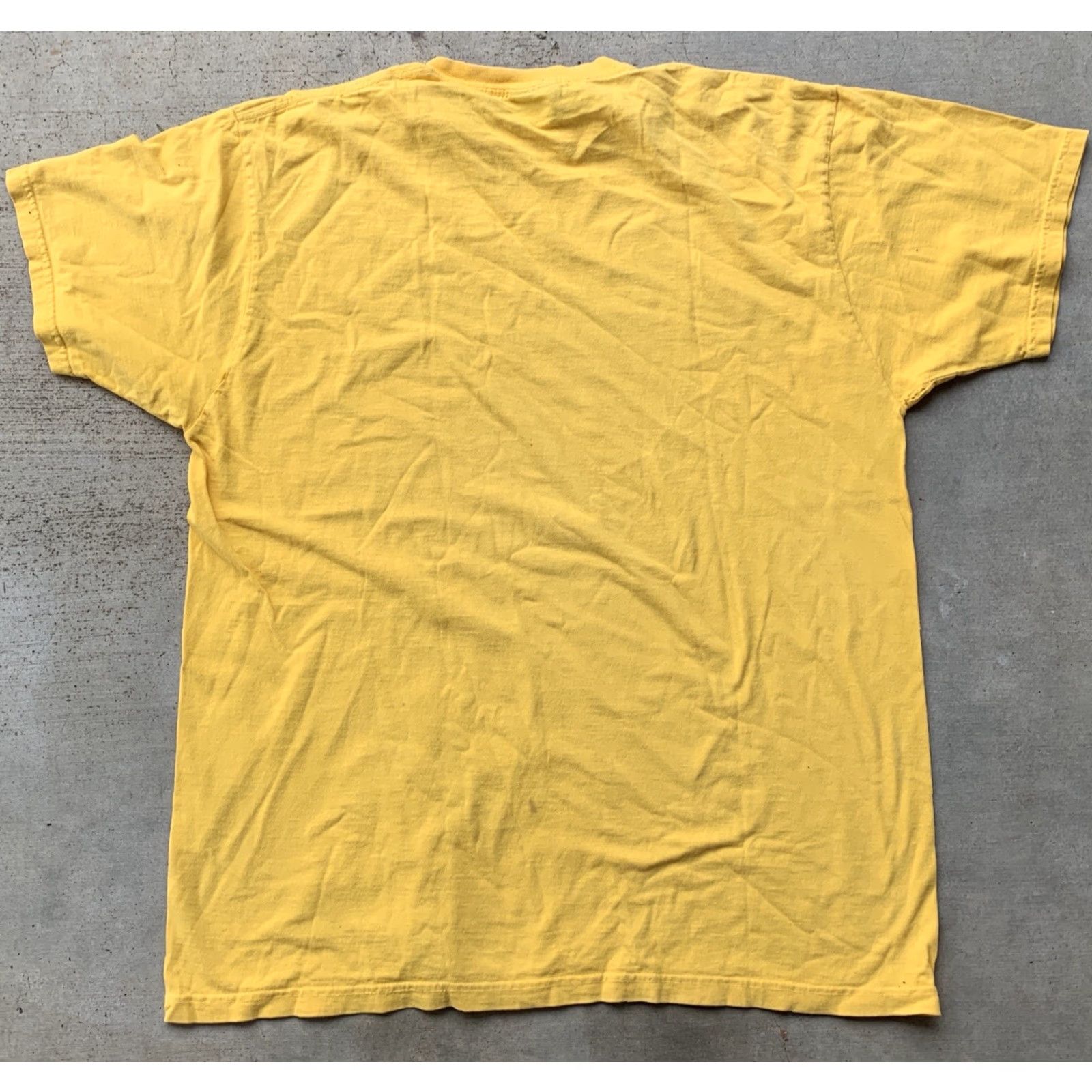 Ralph Lauren VINTAGE Ralph Lauren Polo Jeans Spell Out USA Flag T Shirt Yellow M Mens Graphic Tee 90s 2000s Size US M / EU 48-50 / 2 - 5 Thumbnail