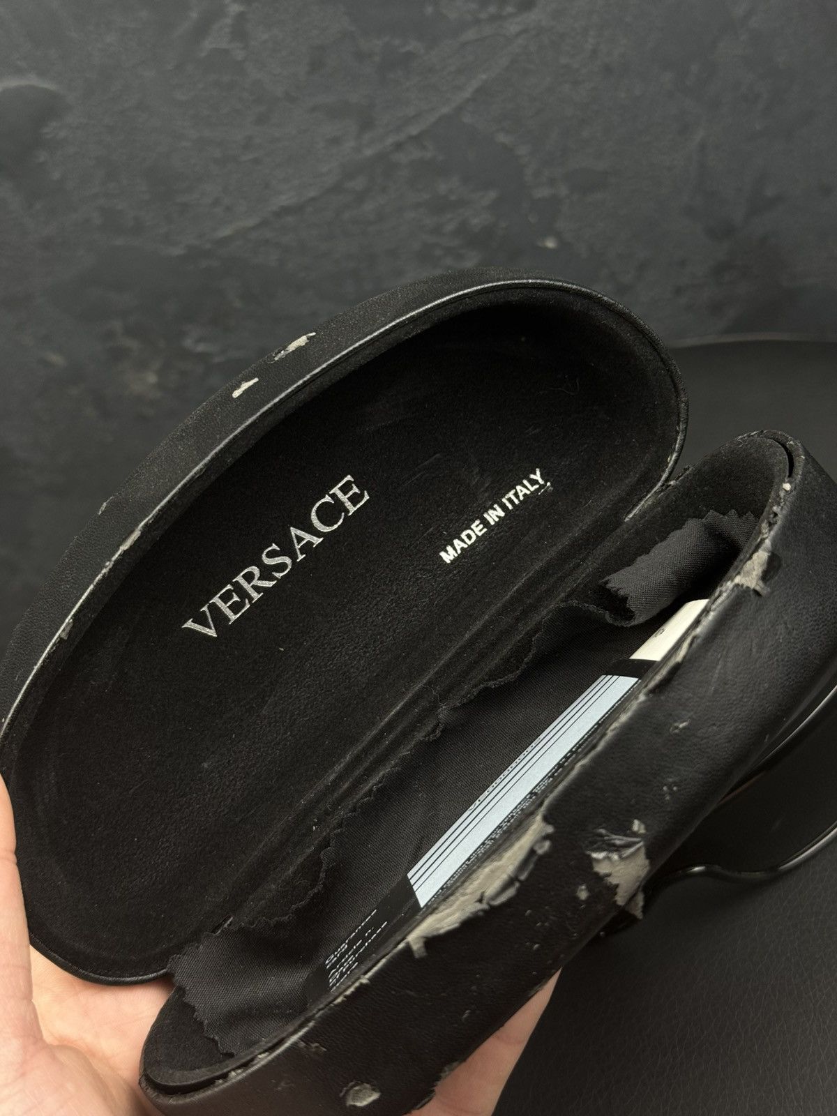 Versace Vintage Versace Sunglasses MOD 4098 GB1/71 Size ONE SIZE - 14 Thumbnail