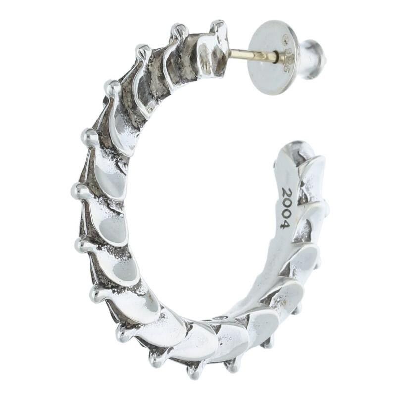 Chrome Hearts Chrome Hearts cross tail hoop earring Size ONE SIZE - 1 Thumbnail