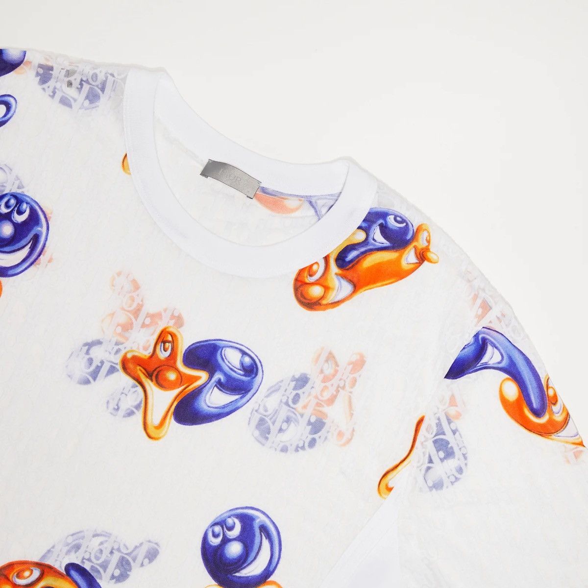 Dior DIOR X KENNY SHARF OBILQUE T SHIRT Size US XL / EU 56 / 4 - 2 Thumbnail