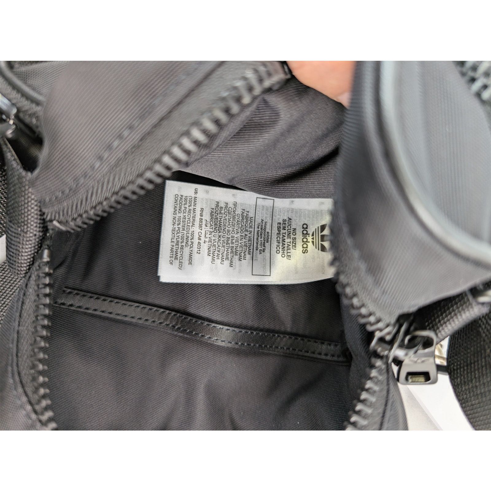 Adidas × JJJJound o1rshd1 Size: OS / JJJJ Nylon Bag in Black Size ONE SIZE - 16 Thumbnail