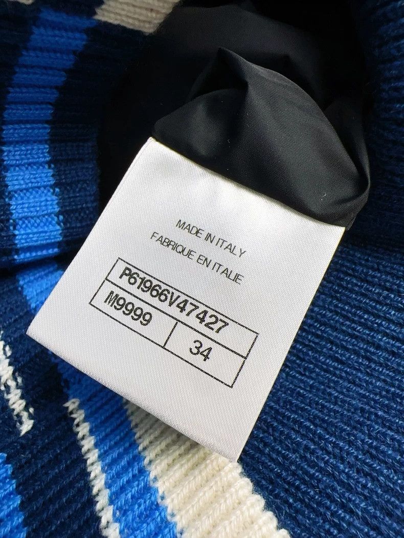 Chanel Chanel 19B autumn and winter black and white blue snowflak Size XXS / US 00 / IT 34 - 6 Thumbnail
