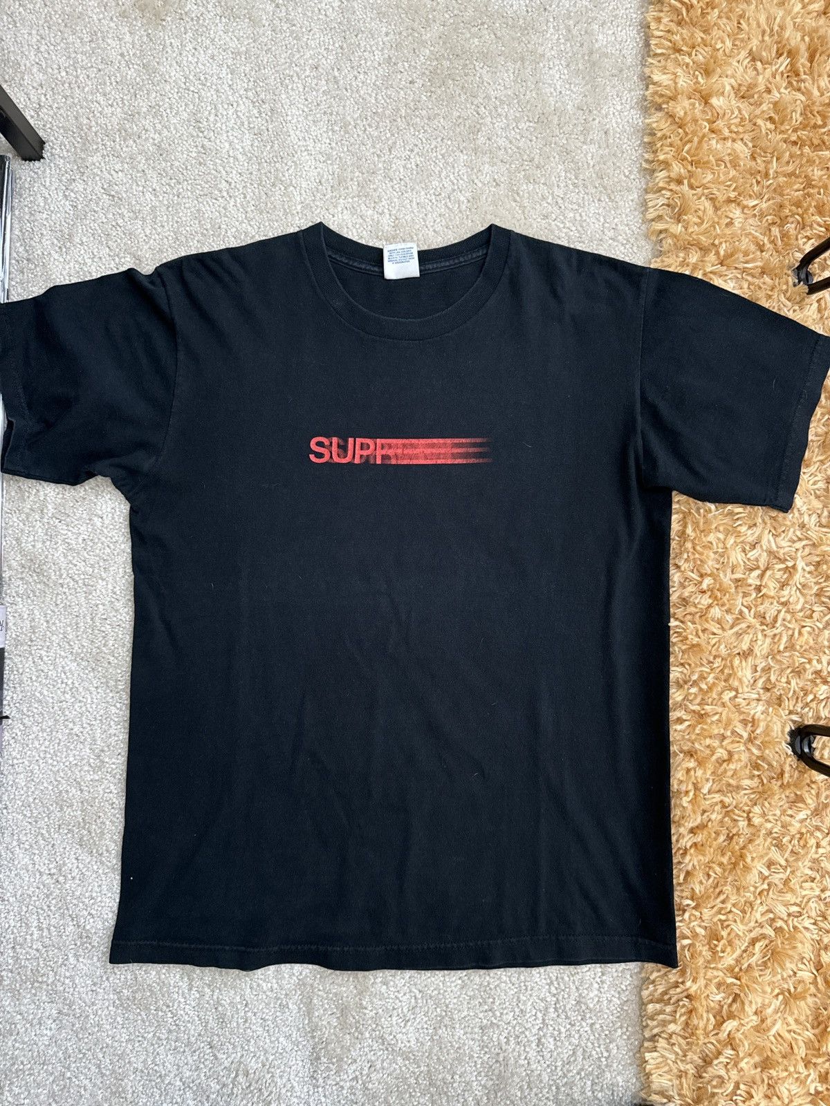 Supreme Motion Logo Tee “Black” Size store Sma