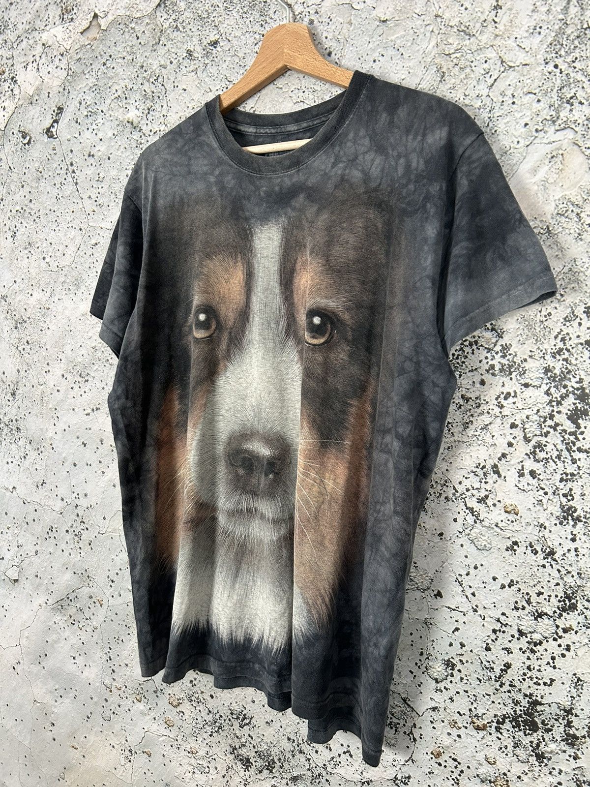 Vintage Vintage Dog Animal Tee Graphic Tie Dye Rare Hype Size US M / EU 48-50 / 2 - 2 Thumbnail