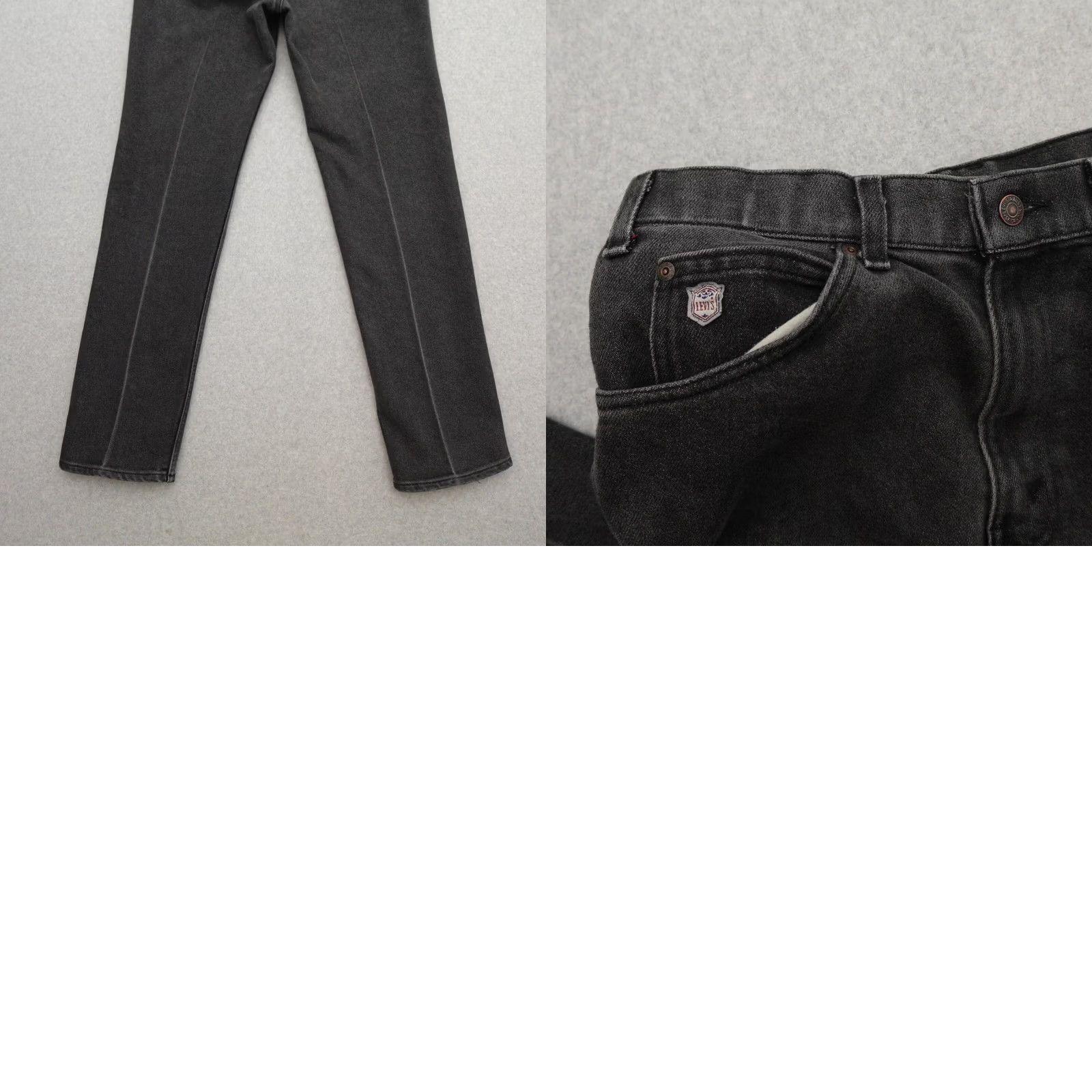 Levi's VINTAGE Levi's Gold Tab Jeans Mens 34x32 USA Black 34 32 Straight Denim Jeans Mens Size US 34 / EU 50 - 10 Thumbnail