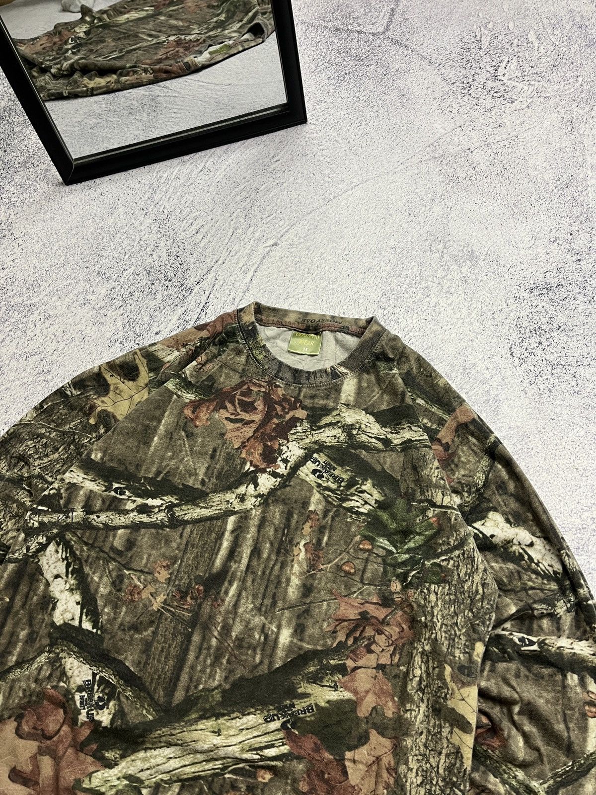 Realtree × Vintage Crazy Faded Vintage Realtree Mossy Oak Camo Long Sleeve Size US M / EU 48-50 / 2 - 5 Thumbnail