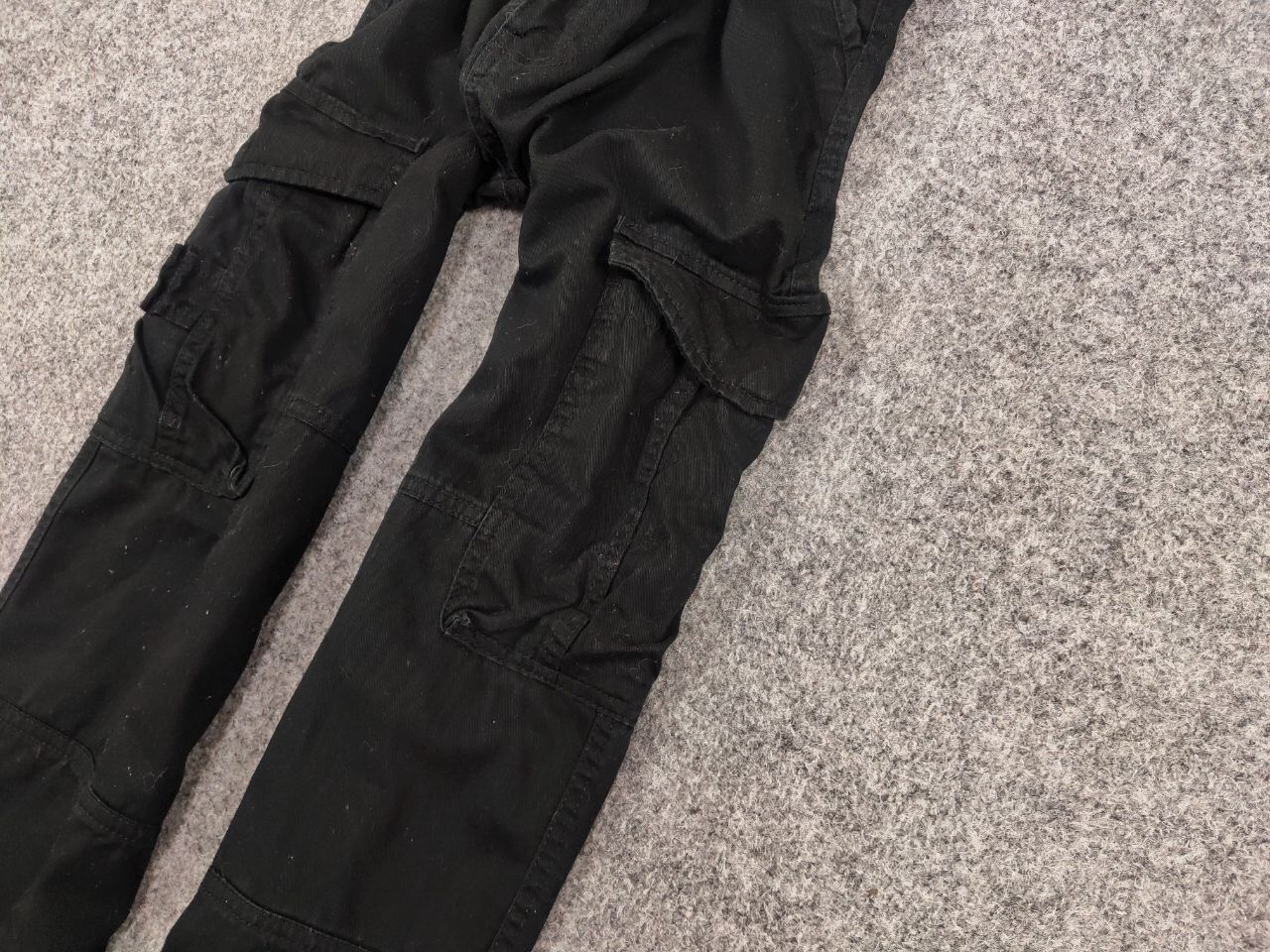 Japanese Brand Vintage 90's Japanese Black Military Cargo Casual Pants Size US 34 / EU 50 - 5 Thumbnail