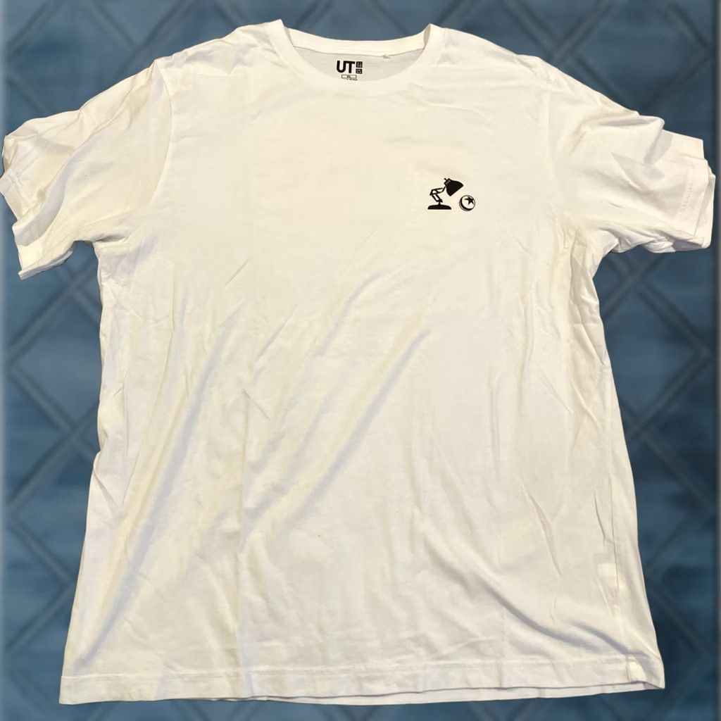 Uniqlo Uniqlo X Pixar Monsters Inc Toy Story Cars Dory T Shirt XL Men White Awesome Size US XL / EU 56 / 4 - 1 Thumbnail