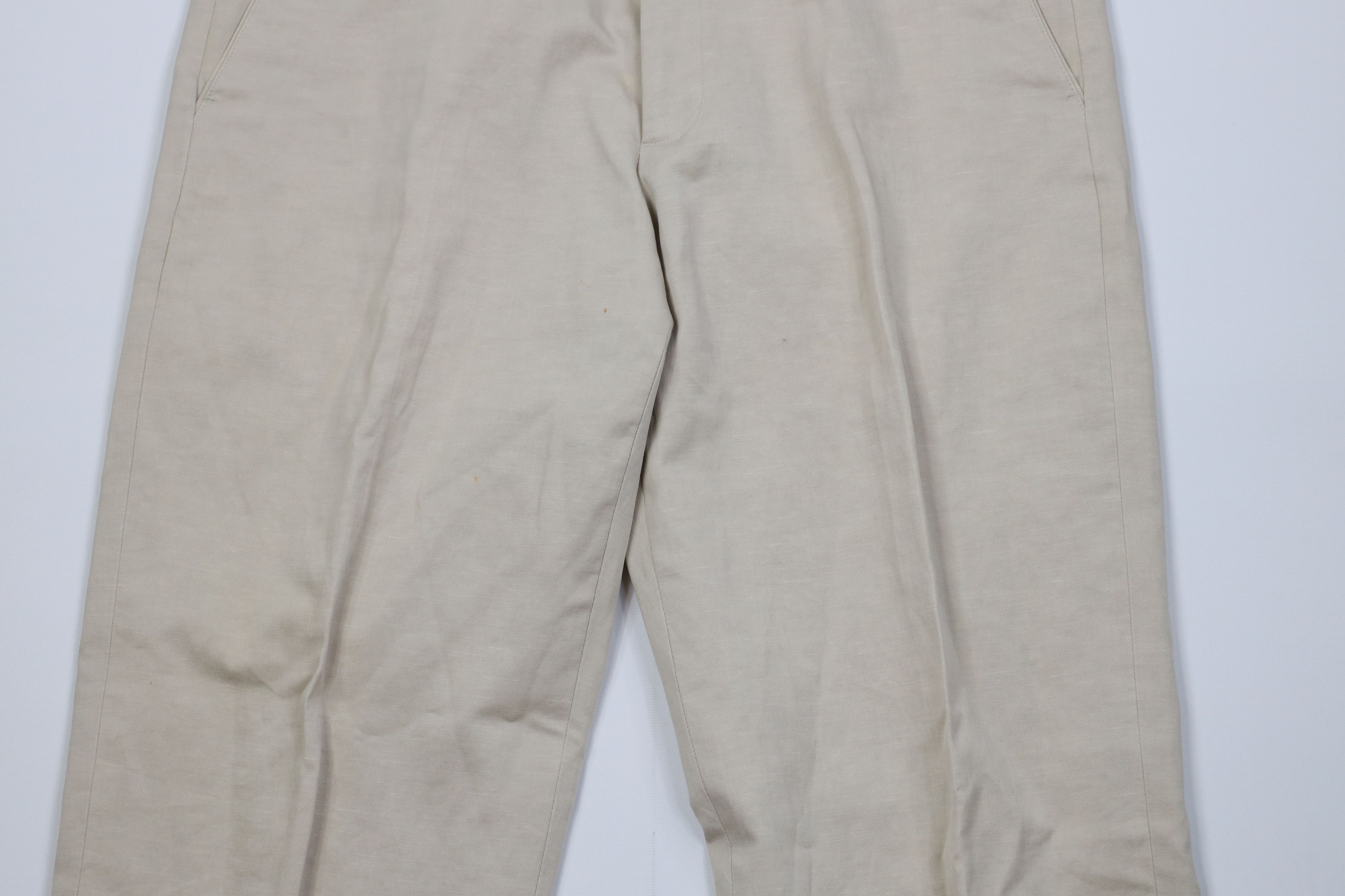 Banana Republic Banana Republic 2 Piece Linen Blend Modern Suit Size 40S - 17 Thumbnail