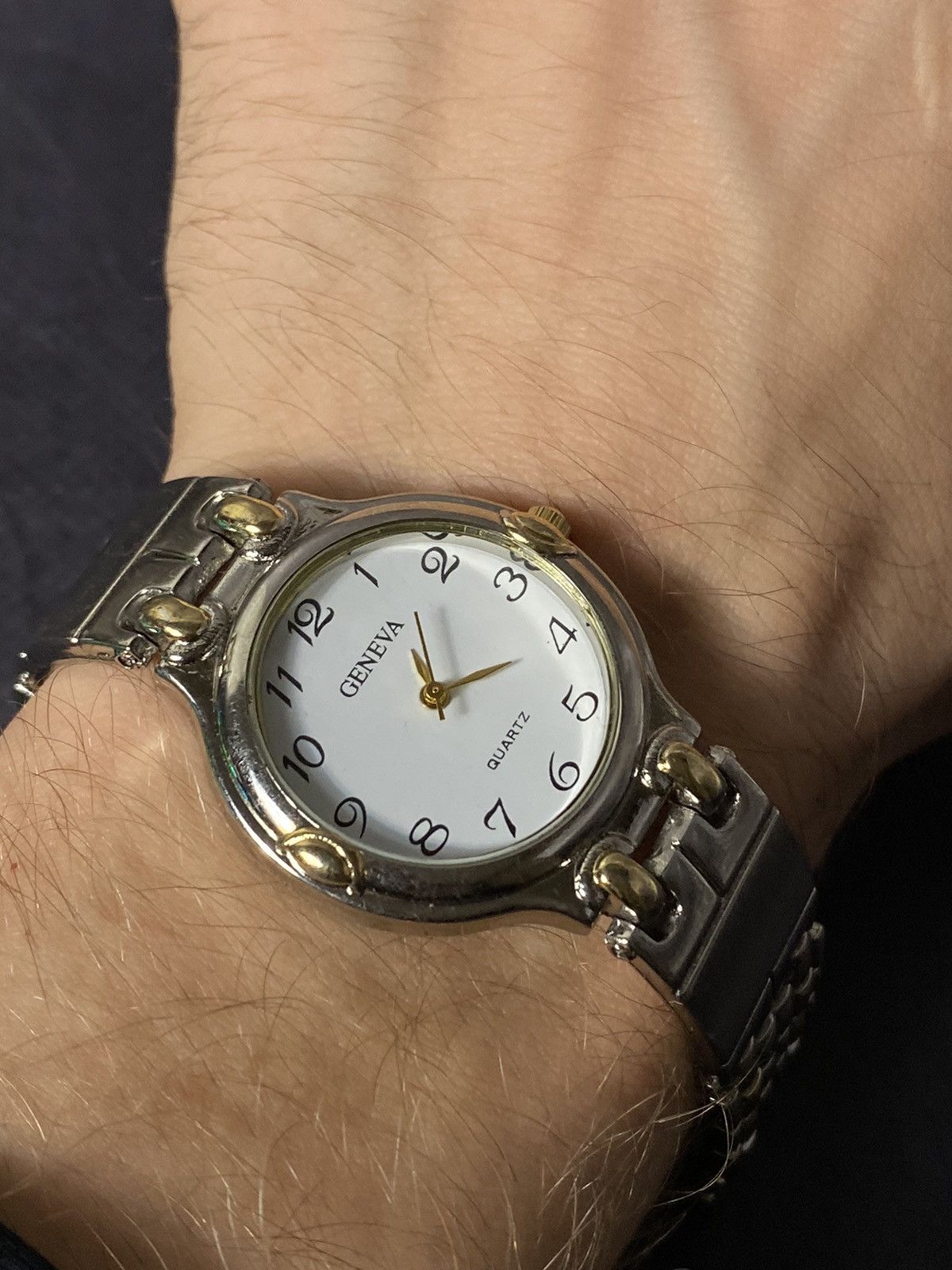 Japanese Brand Vintage GENEVA Quartz Watch Size ONE SIZE - 2 Thumbnail