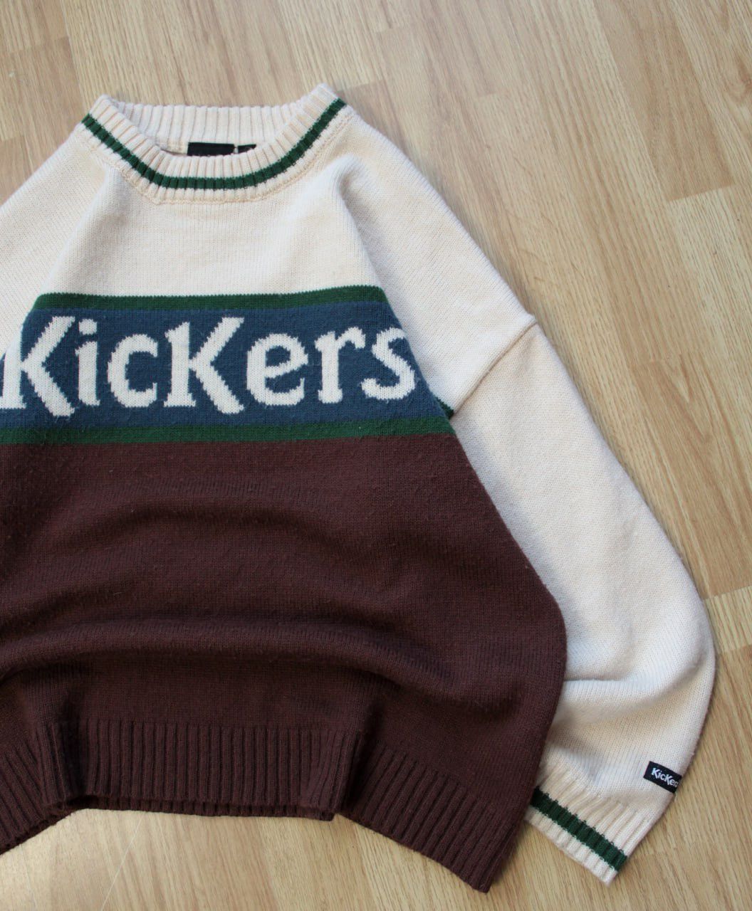 Kickers 🔥 KICKERS VINTAGE BIG LOGO Y2K Sweatshirt Pullover Sweater Size US M / EU 48-50 / 2 - 2 Thumbnail