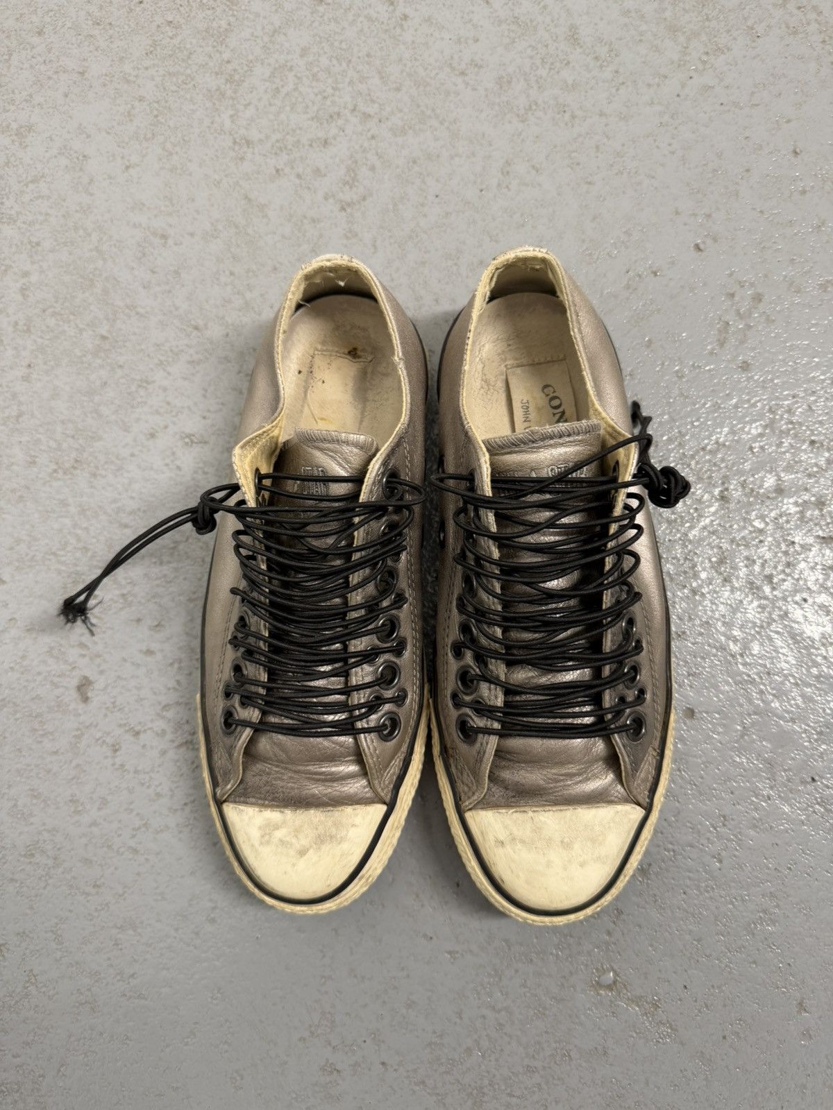 Converse John Varvatos X Converse Multi-laces Leather Sneakers Size US 7.5 / IT 37.5 - 2 Thumbnail