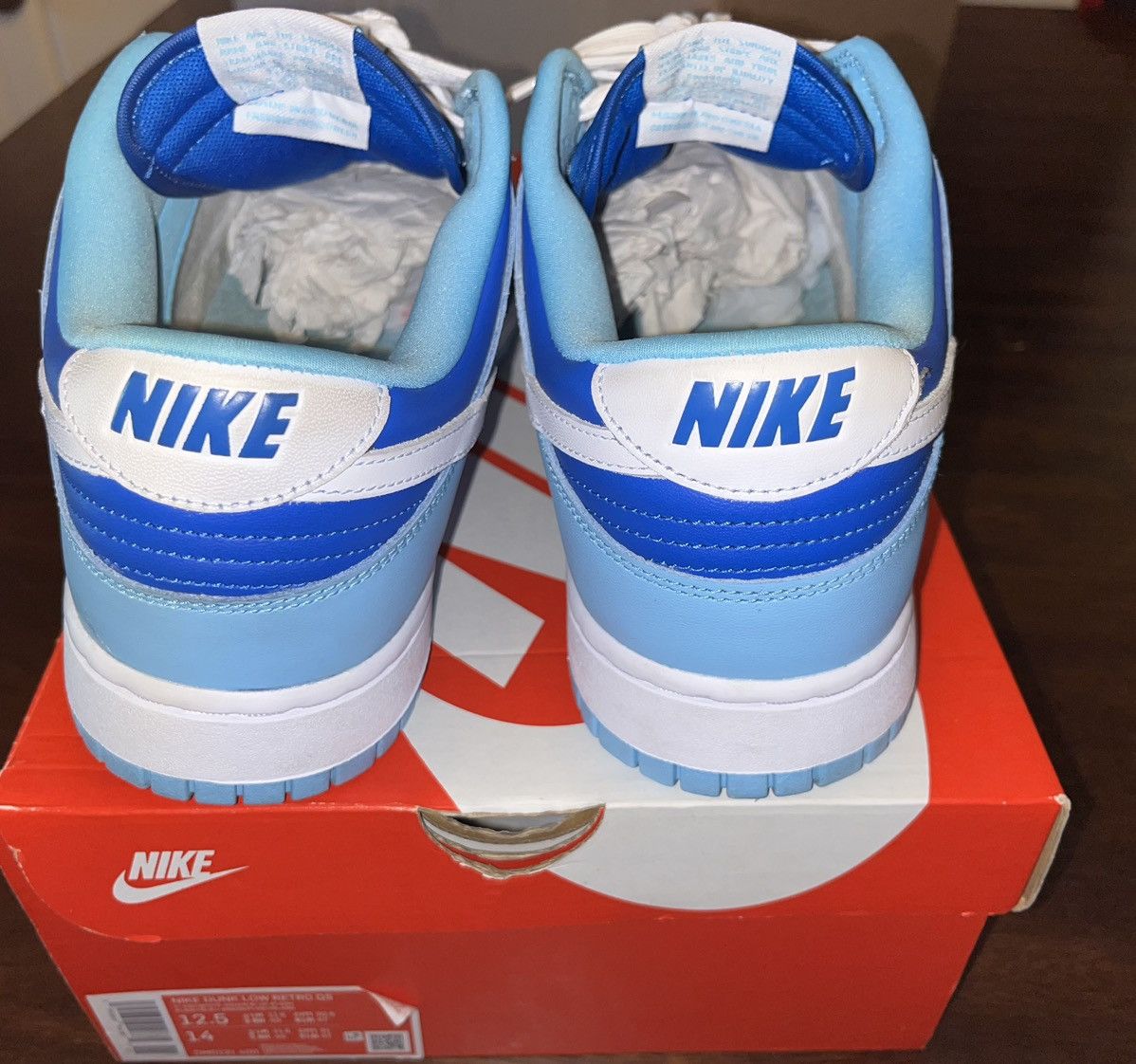 Nike Nike Dunk Low Retro QS Argon Size US 12.5 / EU 45-46 - 5 Thumbnail