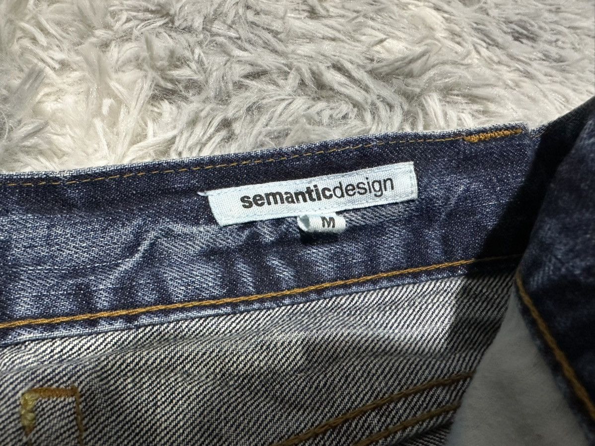 semanticdesign 🔥Ss09 Semantic Design Poem Skull Cross Flared Denim Size US 32 / EU 48 - 16 Thumbnail