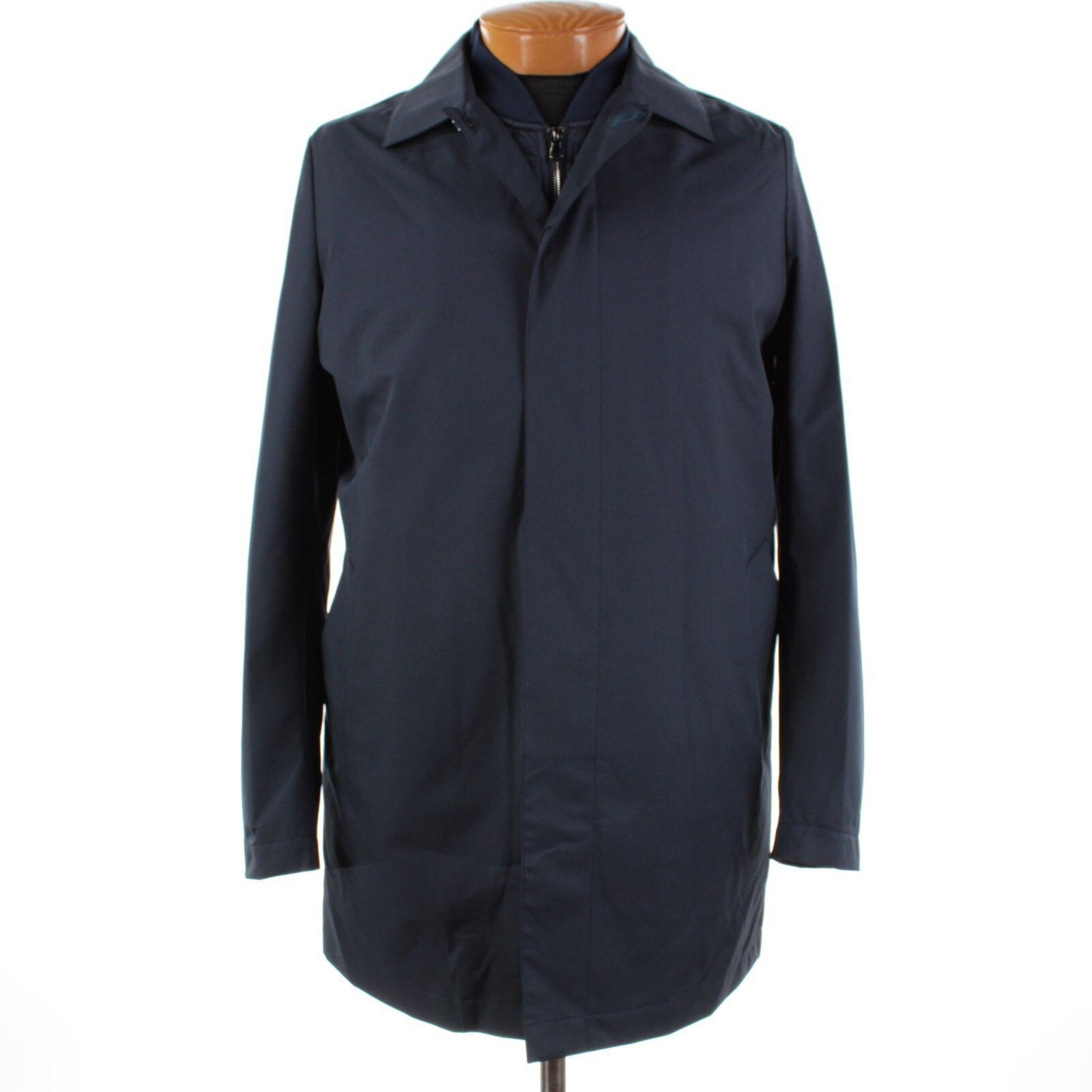 Zanella Zanella Jacket Size M US In Blue Polyester Size US M / EU 48-50 / 2 - 1 Thumbnail
