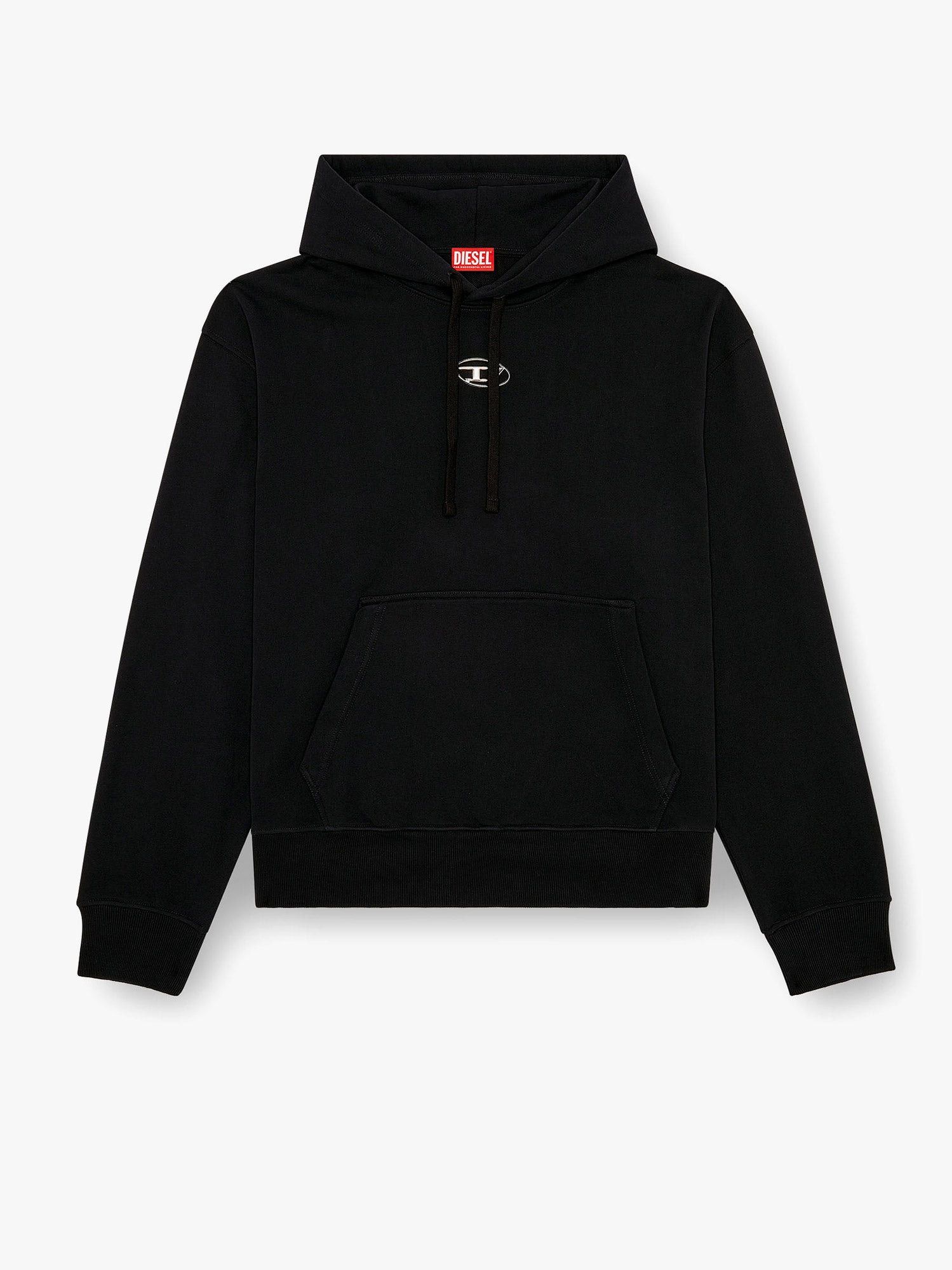 Diesel S-Macs Biologic Cotton Sweatshirt With Frontal Logo