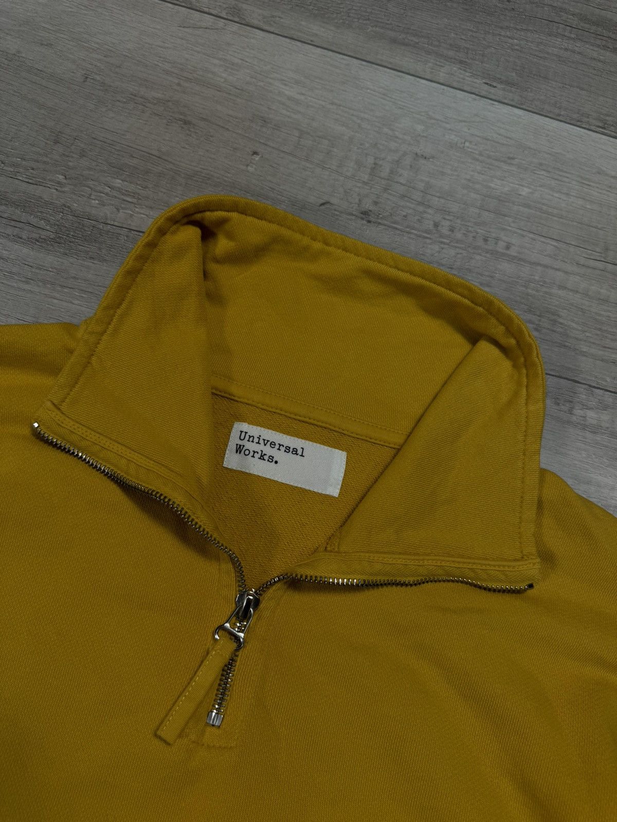 Universal Works UNIVERSAL WORKS DIAGLOOPBACK ZIP NECK SWEATSHIRT Size US M / EU 48-50 / 2 - 4 Thumbnail