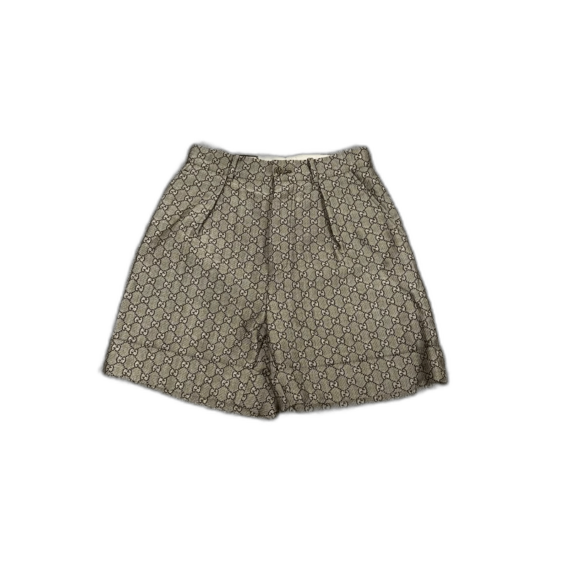 Gucci Gucci Printed Double G Cuffed Shorts-2506 Size 39" - 1 Thumbnail
