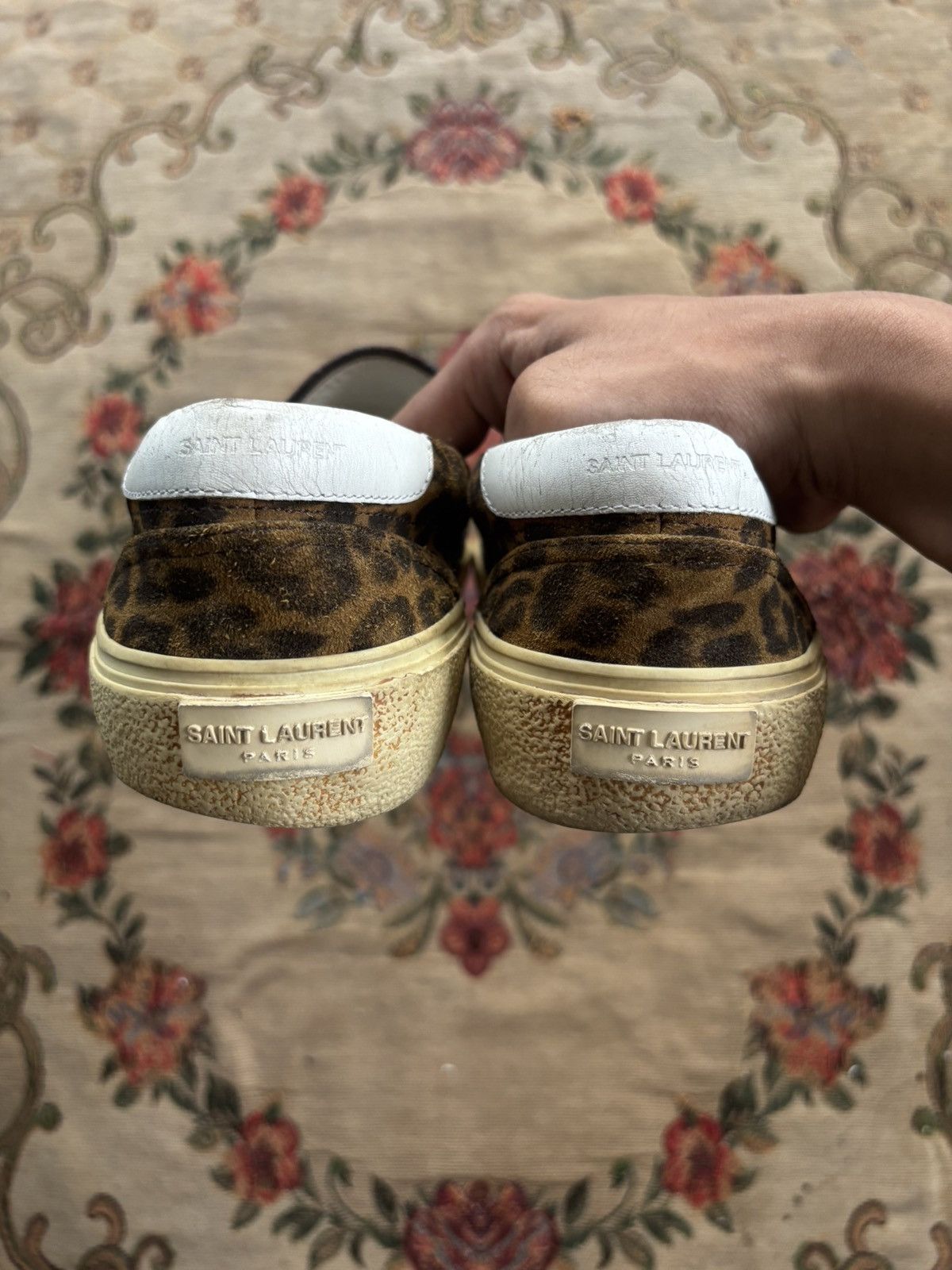 Saint Laurent Paris Saint Laurent Paris Leopard Size US 9.5 / EU 42-43 - 4 Thumbnail