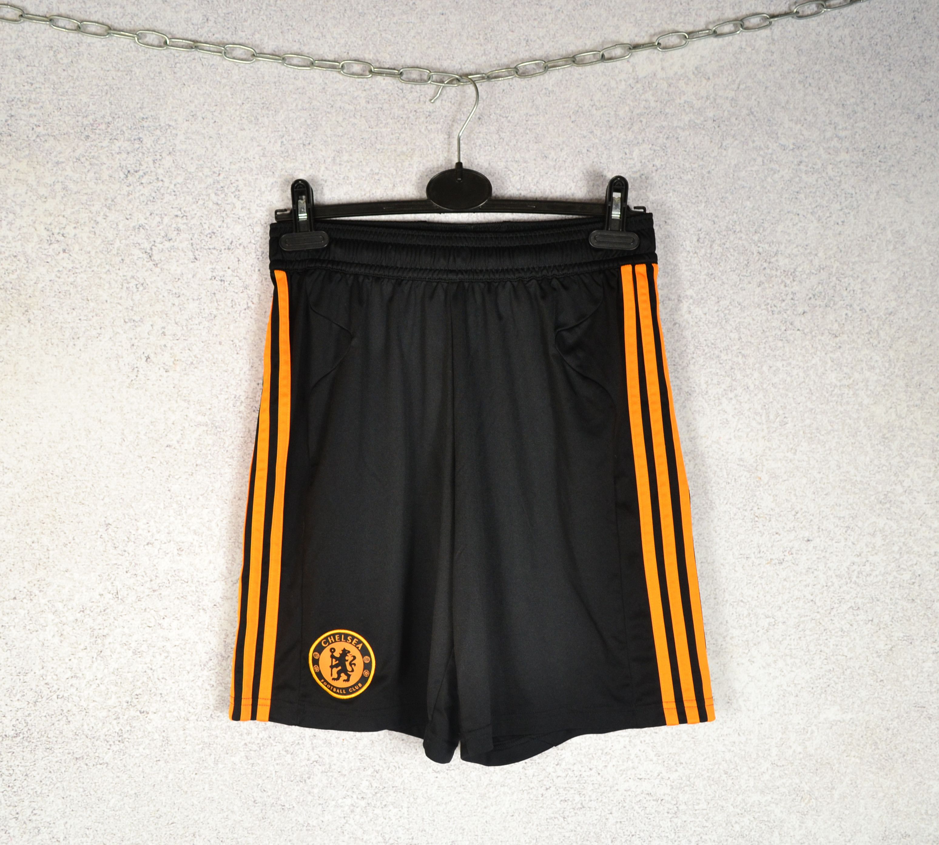 Vintage Chelsea FC Away Football Shorts Soccer 2010 2011 Adidas Size US 34 / EU 50 - 1 Thumbnail