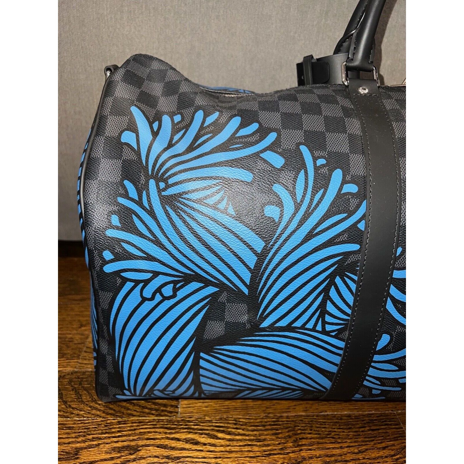 Louis Vuitton Louis Vuitton Damier Nemeth Blue Rope Weekend Travel Bag Size ONE SIZE - 6 Thumbnail