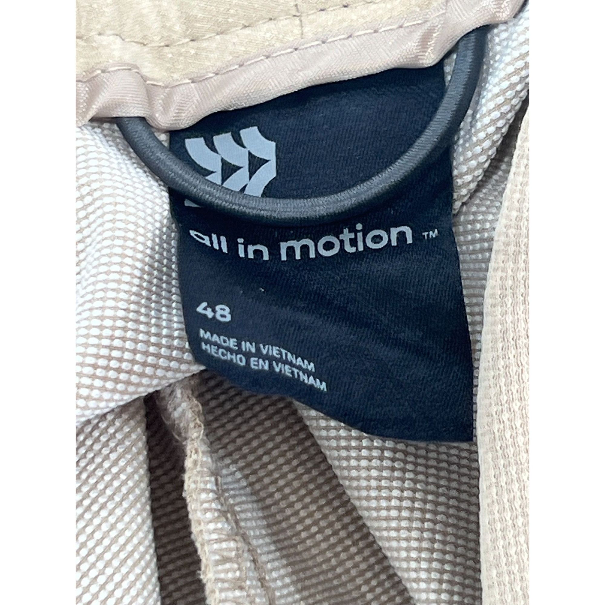 Other All In Motion - Men's Golf Shorts - 8 in inseam - Beige - 48 Size US 44 / EU 60 - 12 Thumbnail