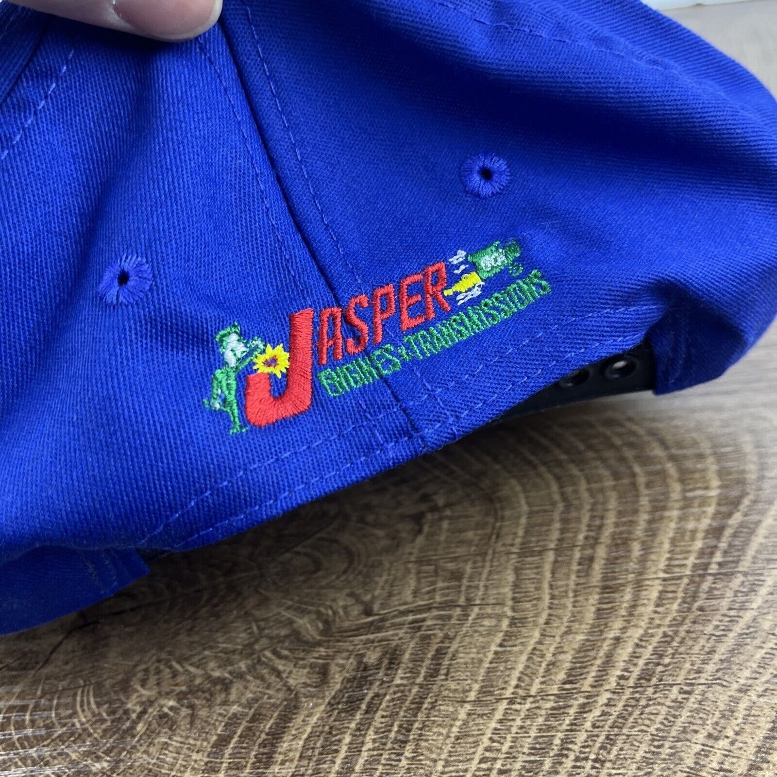 Other Jasper Engines & Transmissions Hat 77 Blue Hat Adjustable Ad Size ONE SIZE - 10 Thumbnail