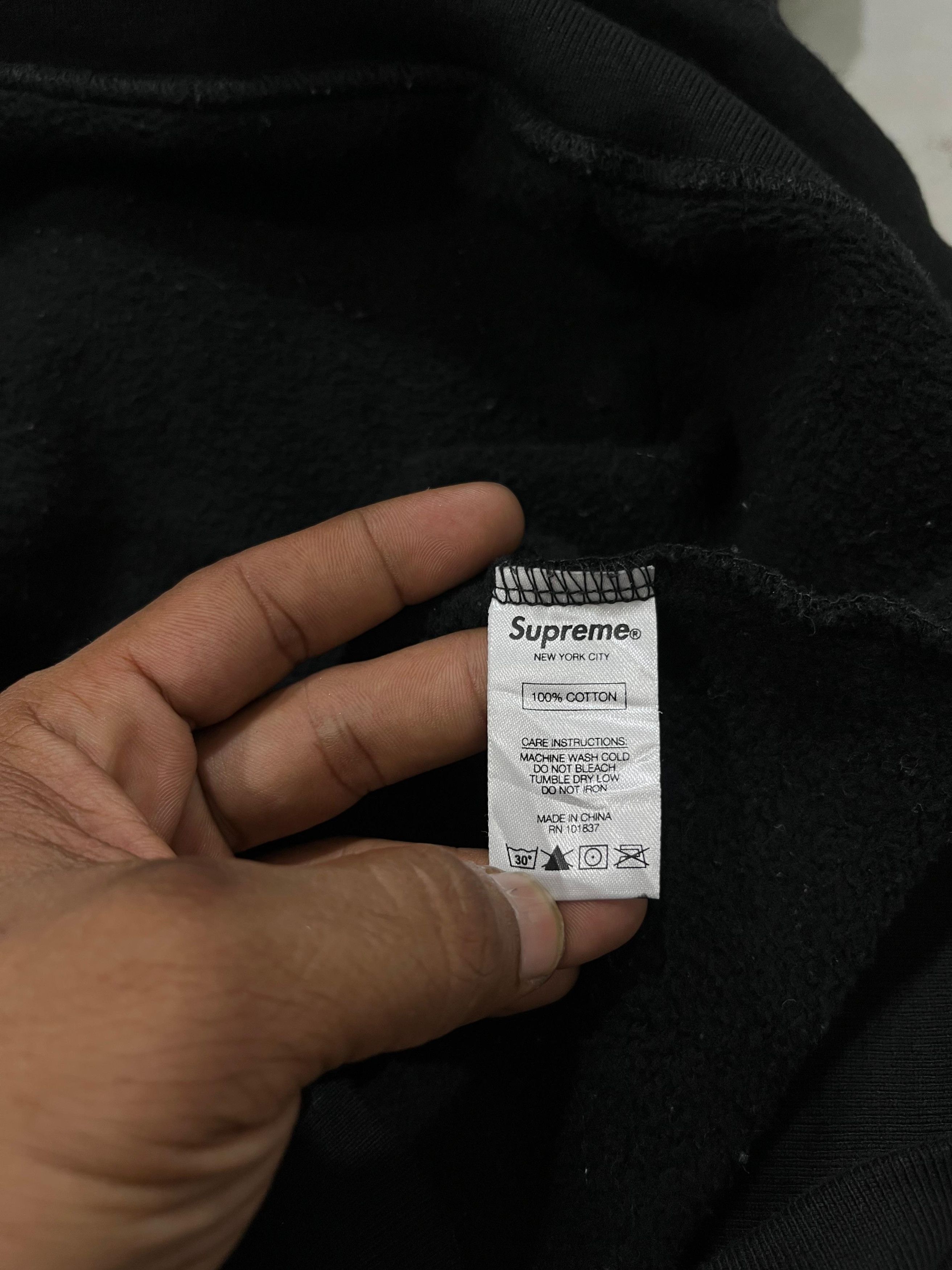 Supreme Supreme Studded Black Hoodie Size US M / EU 48-50 / 2 - 9 Thumbnail