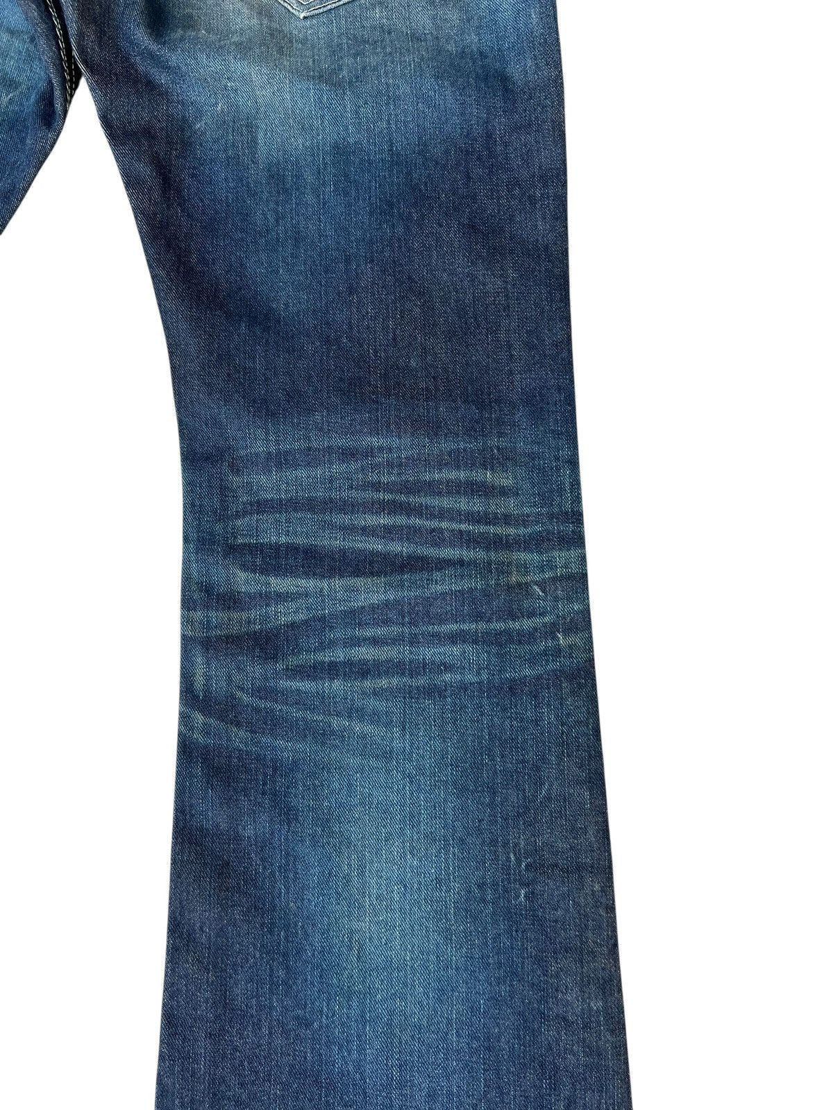Lee Vintage Y2K Lee Riders Gold Label Mud Wash Denim Flare Jeans Size US 30 / EU 46 - 21 Thumbnail