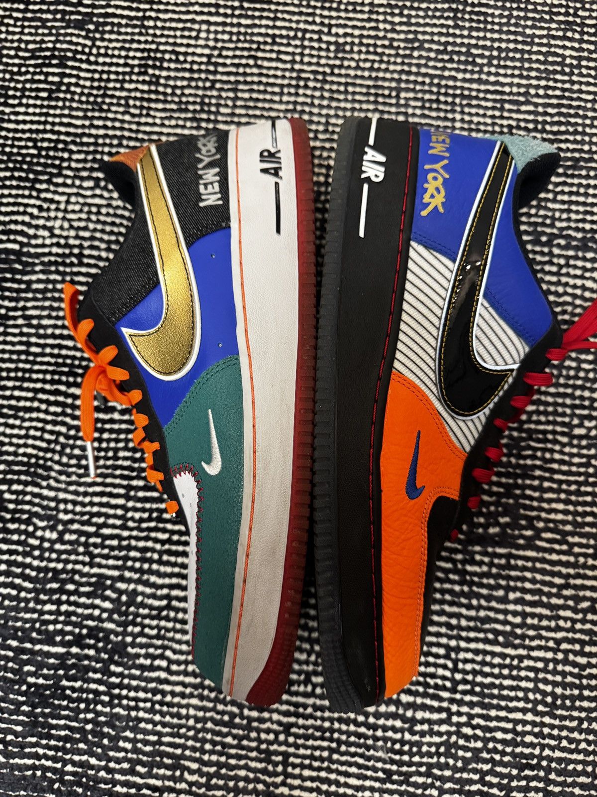 Nike Nike NYC Air Force Ones Size US 12 / EU 45 - 4 Thumbnail