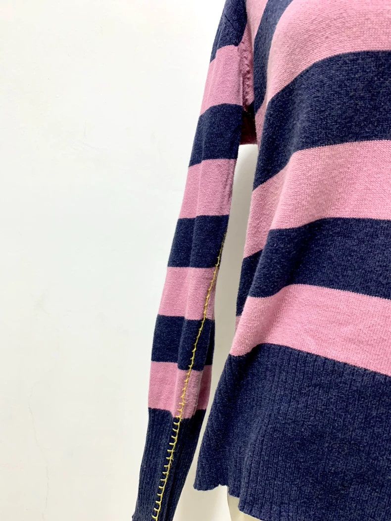 Vivienne Westwood Vivienne Westwood size3 Pink striped knit sweater Size M / US 6-8 / IT 42-44 - 3 Thumbnail