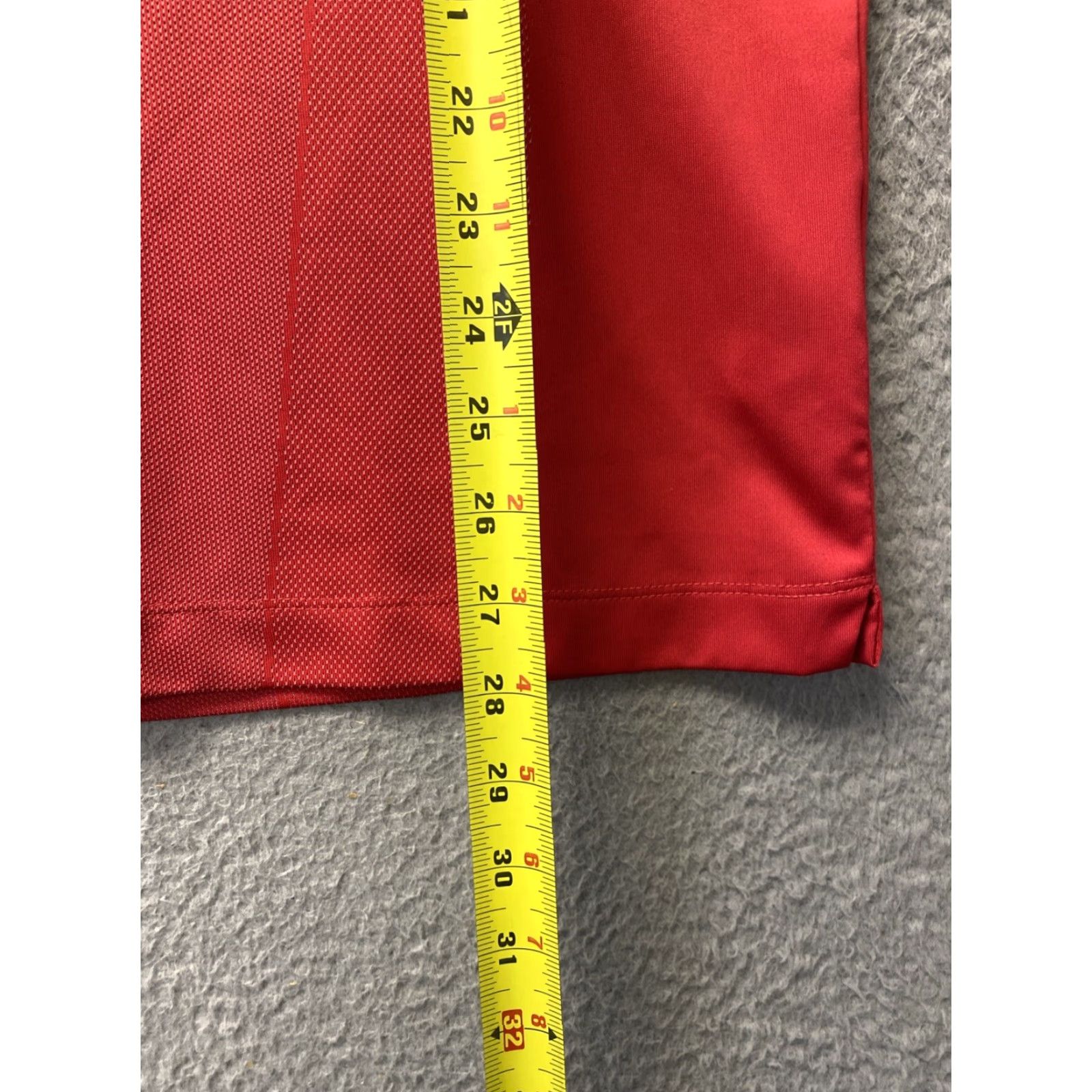 Nike Nike Men's Athletic Wear Short Sleeve Swoosh Golf Active Shirt Red Size US M / EU 48-50 / 2 - 6 Thumbnail